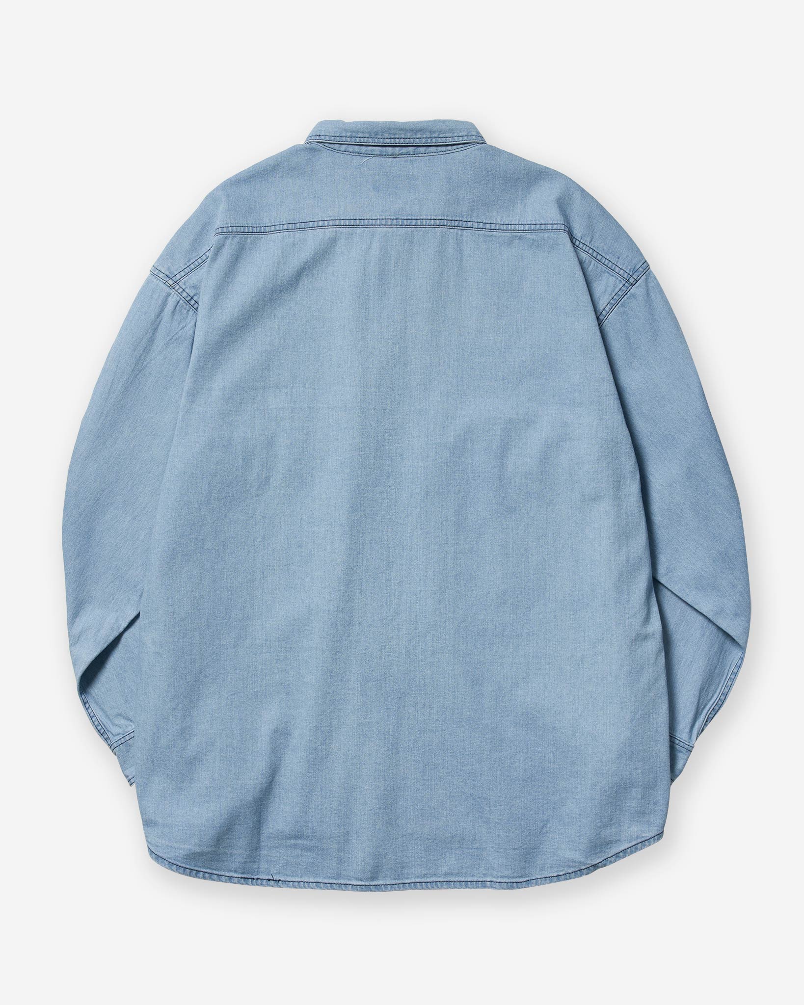 Silver Dub Denim Shirt - Indigo