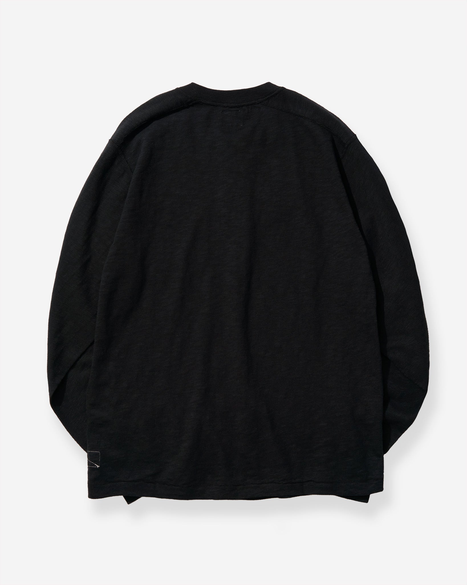 Max Weight Slab Henley L/S T-Shirt - Navy