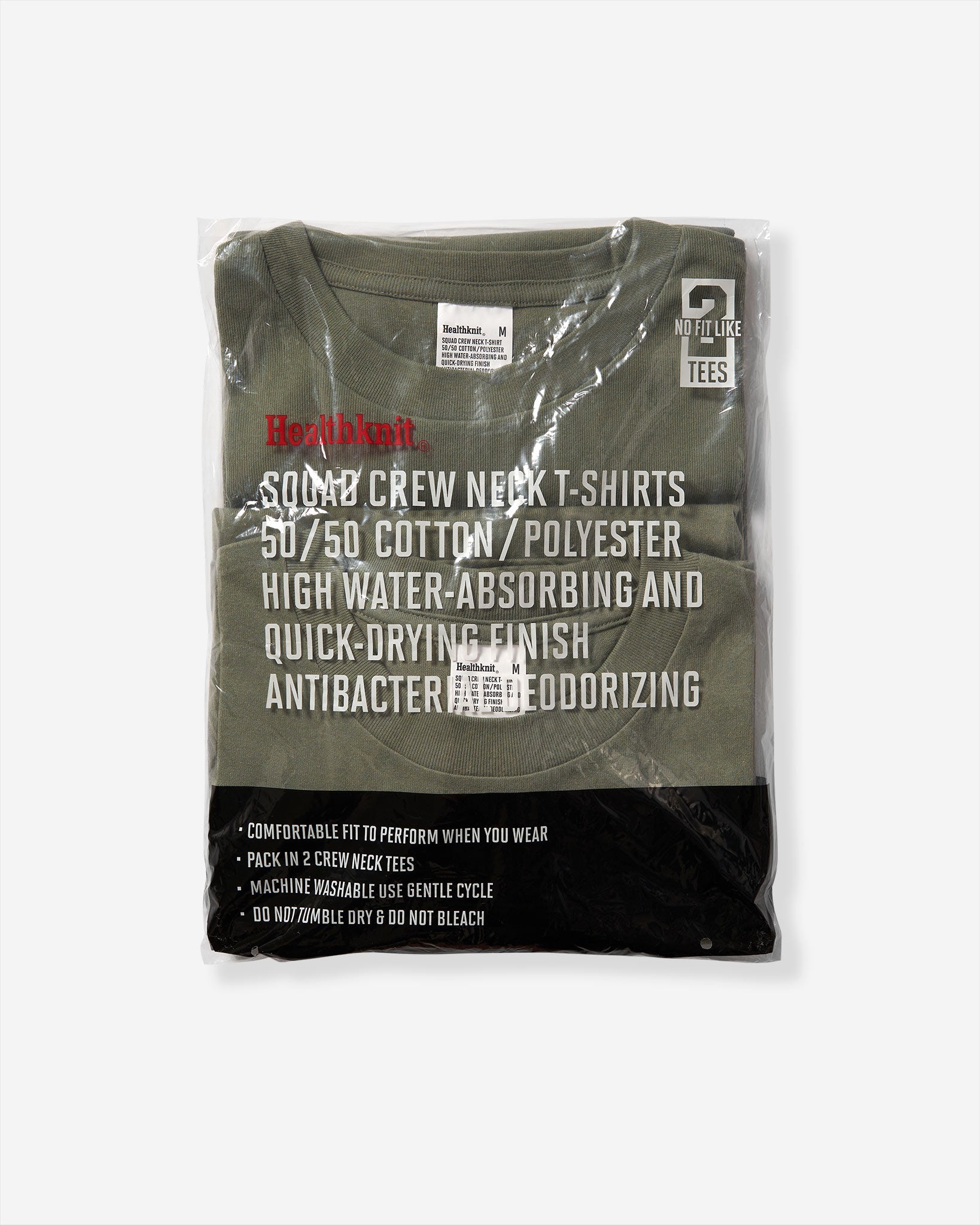 Military S/S Tees (2 Pack) Foliage Green – Rhythmic Tones - Main Image