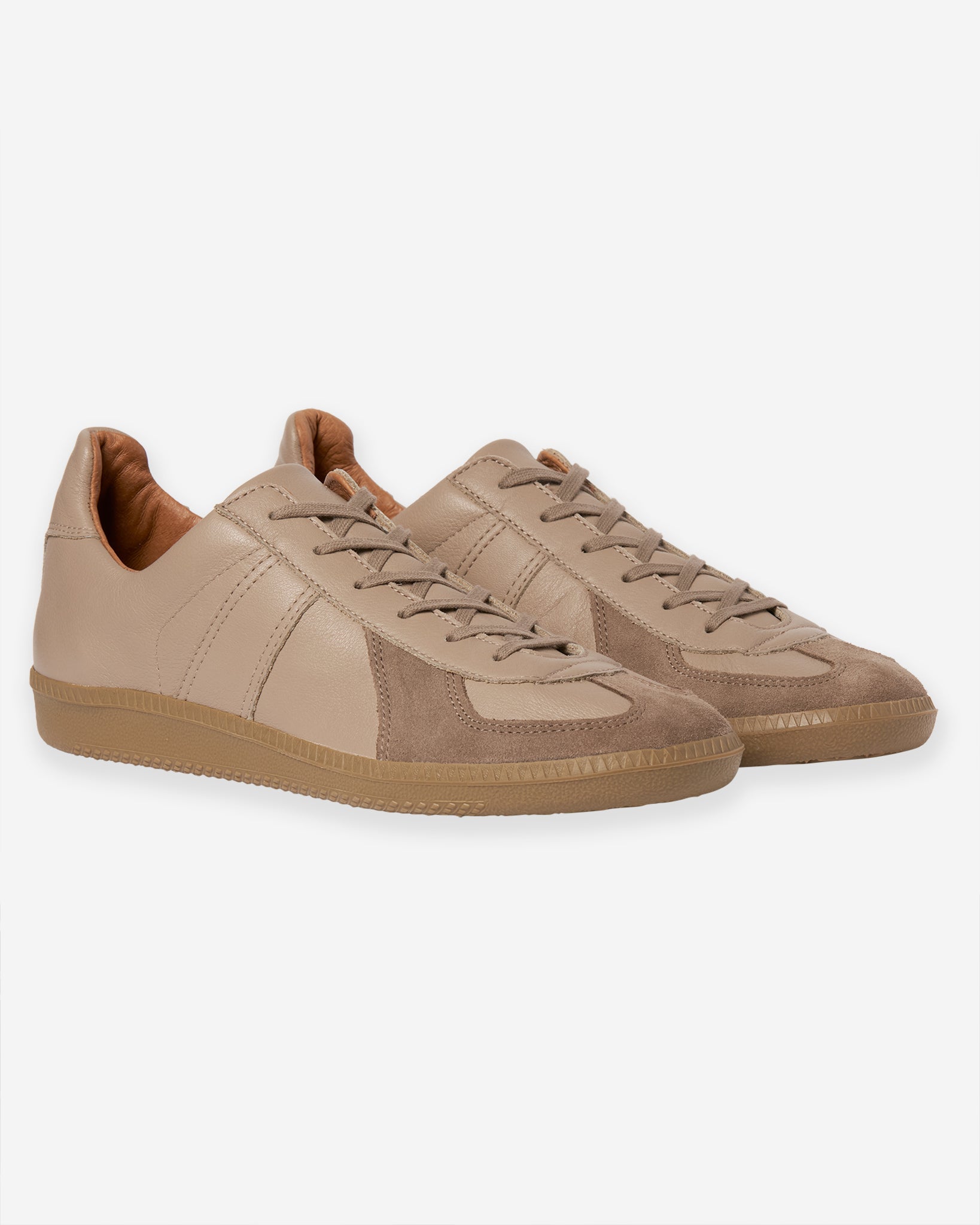 German Military Trainer - Beige Khaki
