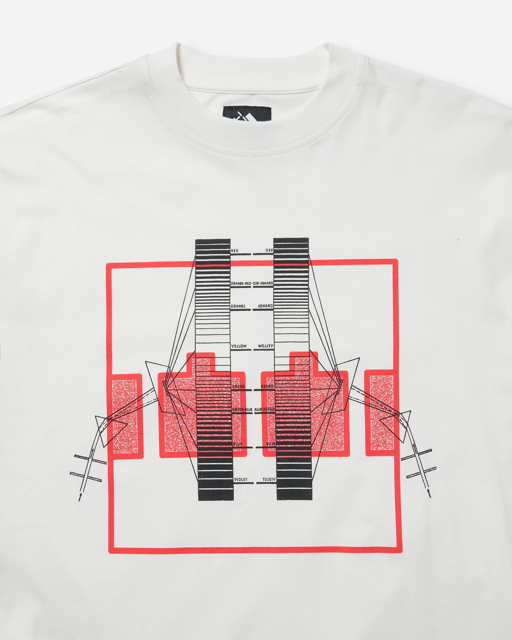Spectrum Block Filter Long Sleeve - White