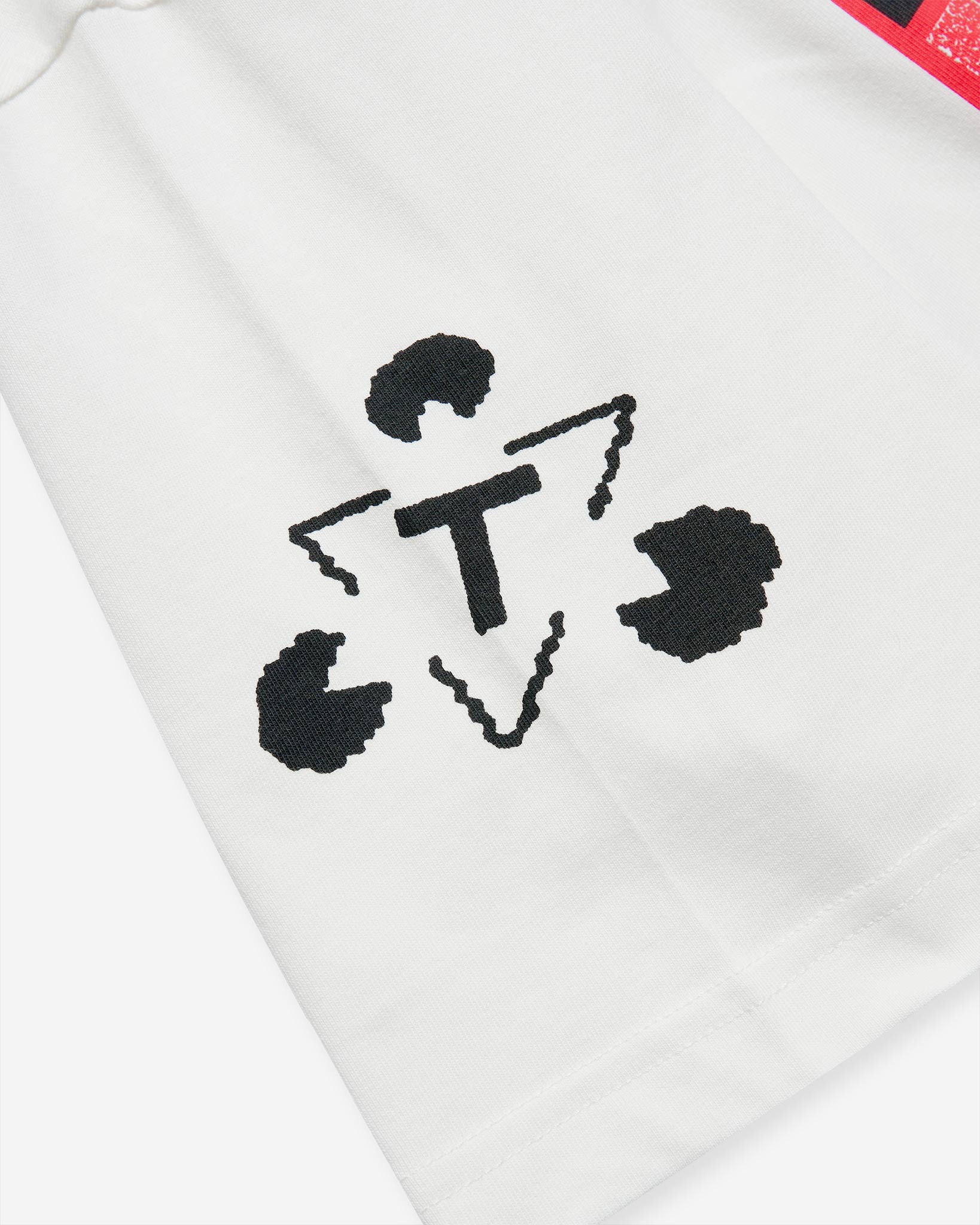 Spectrum Block Filter T-Shirt - White