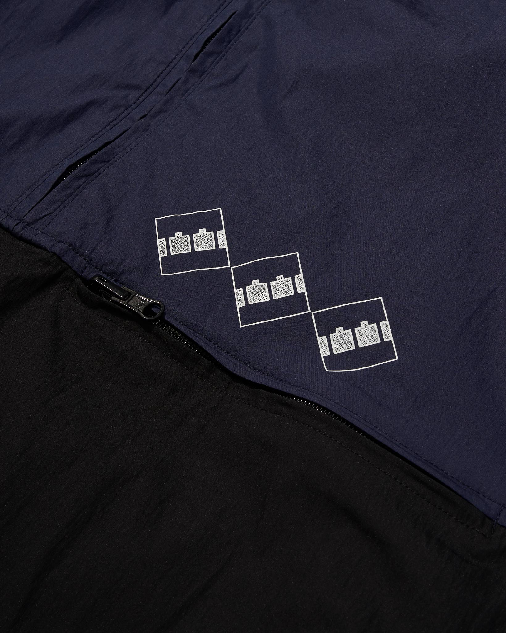 Packable Festival Jacket - Navy/Black