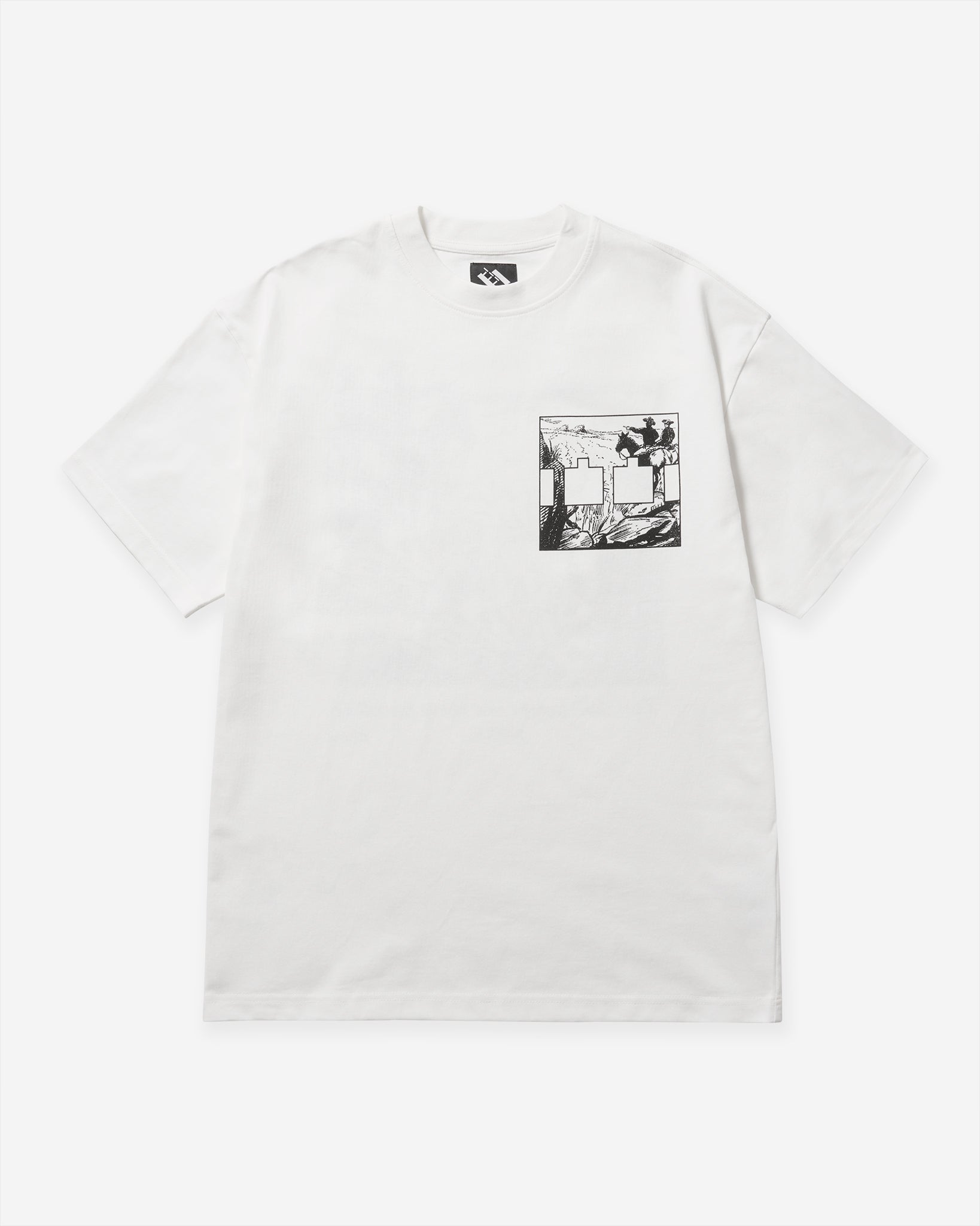 Two Dark Humps T-Shirt - White