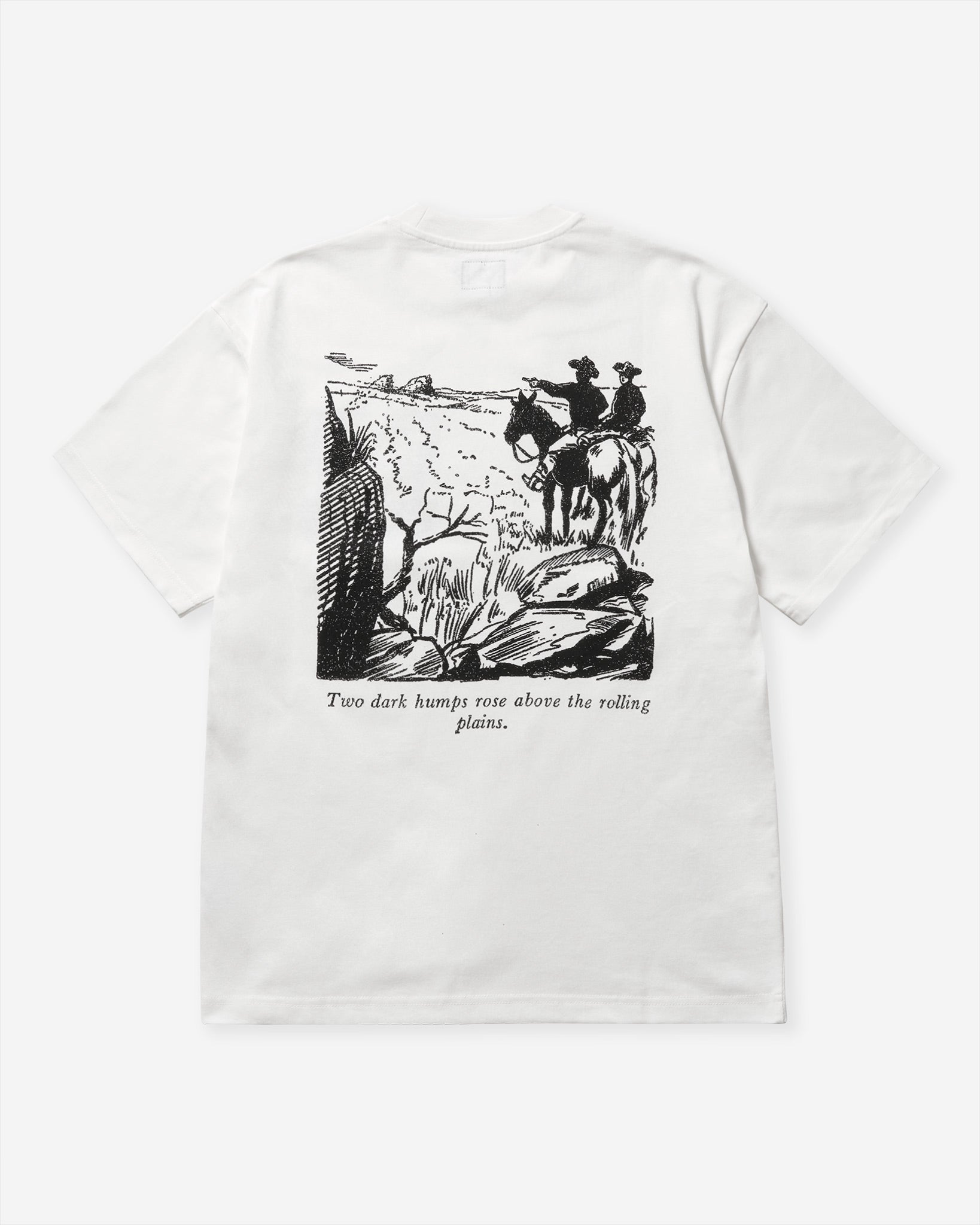 Two Dark Humps T-Shirt - White