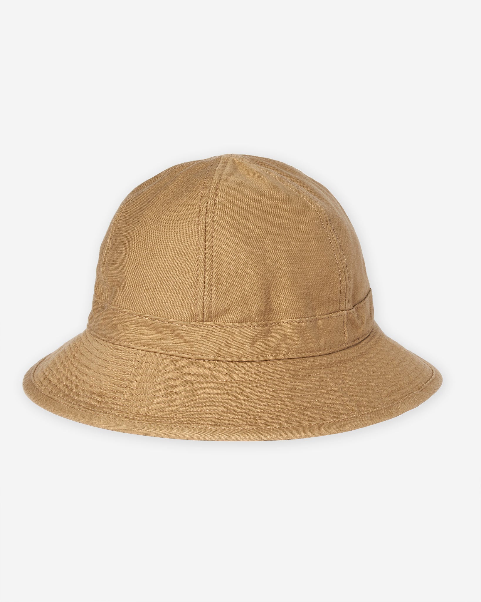 Baker Back Satin Metro Hat - Dark Beige