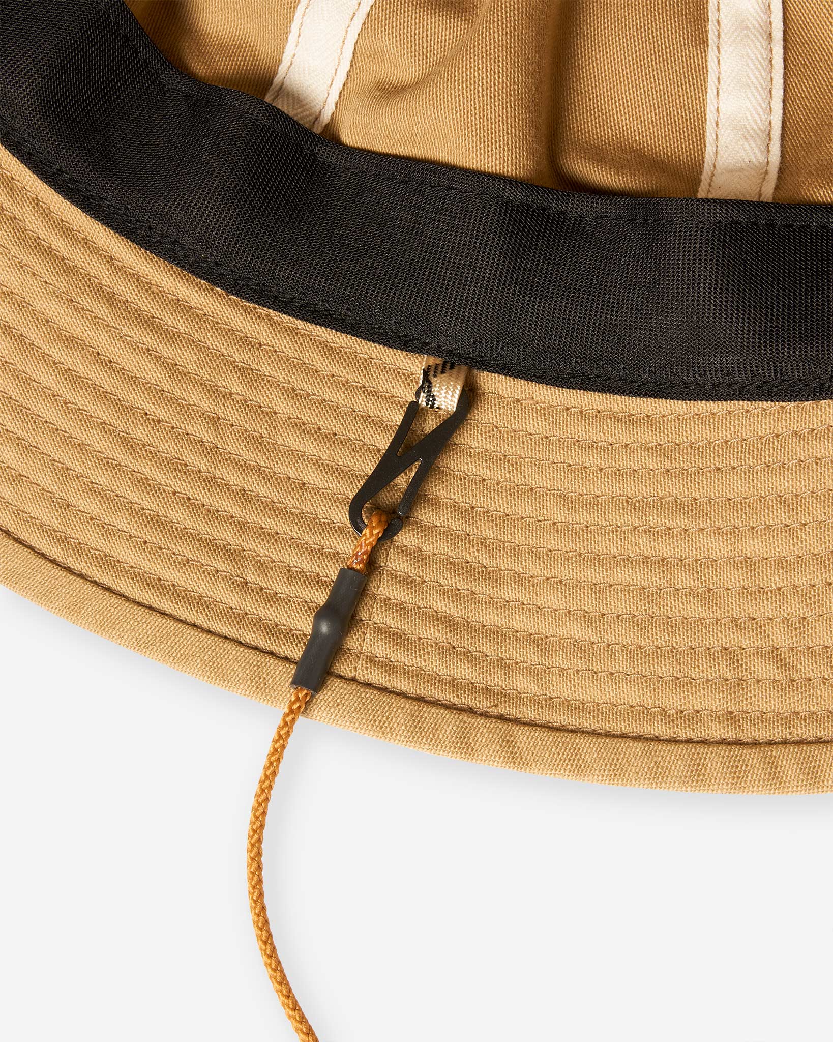 Baker Back Satin Metro Hat - Dark Beige