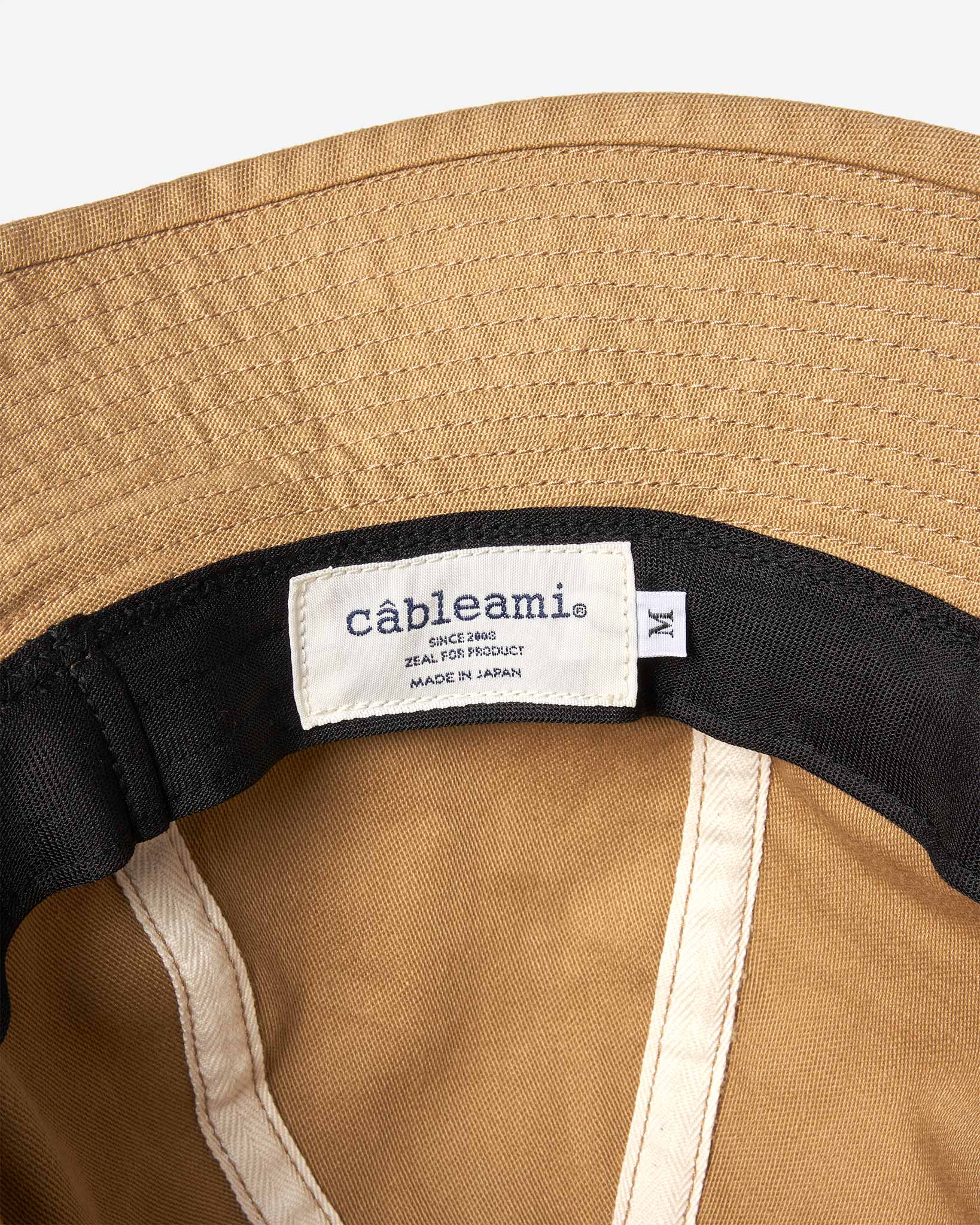 Baker Back Satin Metro Hat - Dark Beige