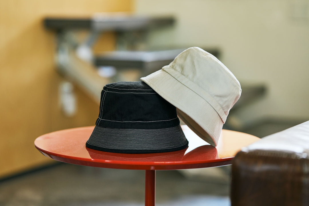 câbleami - Organic Cotton Herringbone Bucket Hat