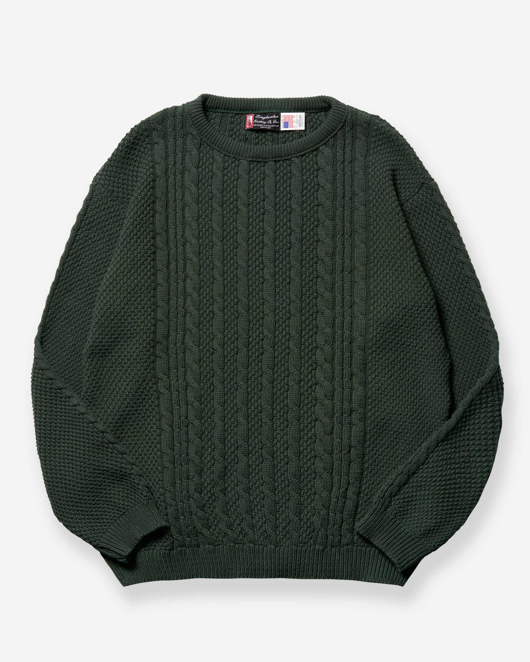 Fisherman Pullover - Dark Green