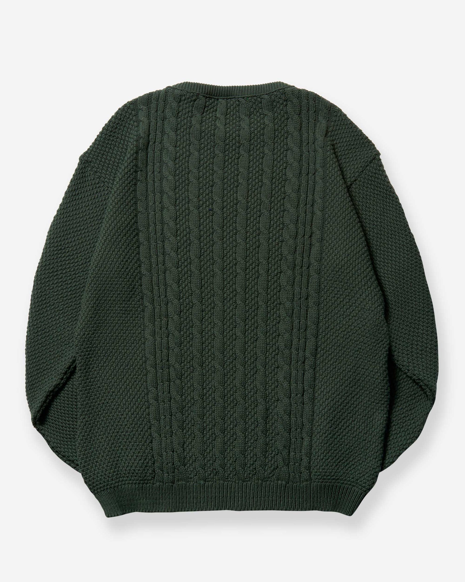 Fisherman Pullover - Dark Green