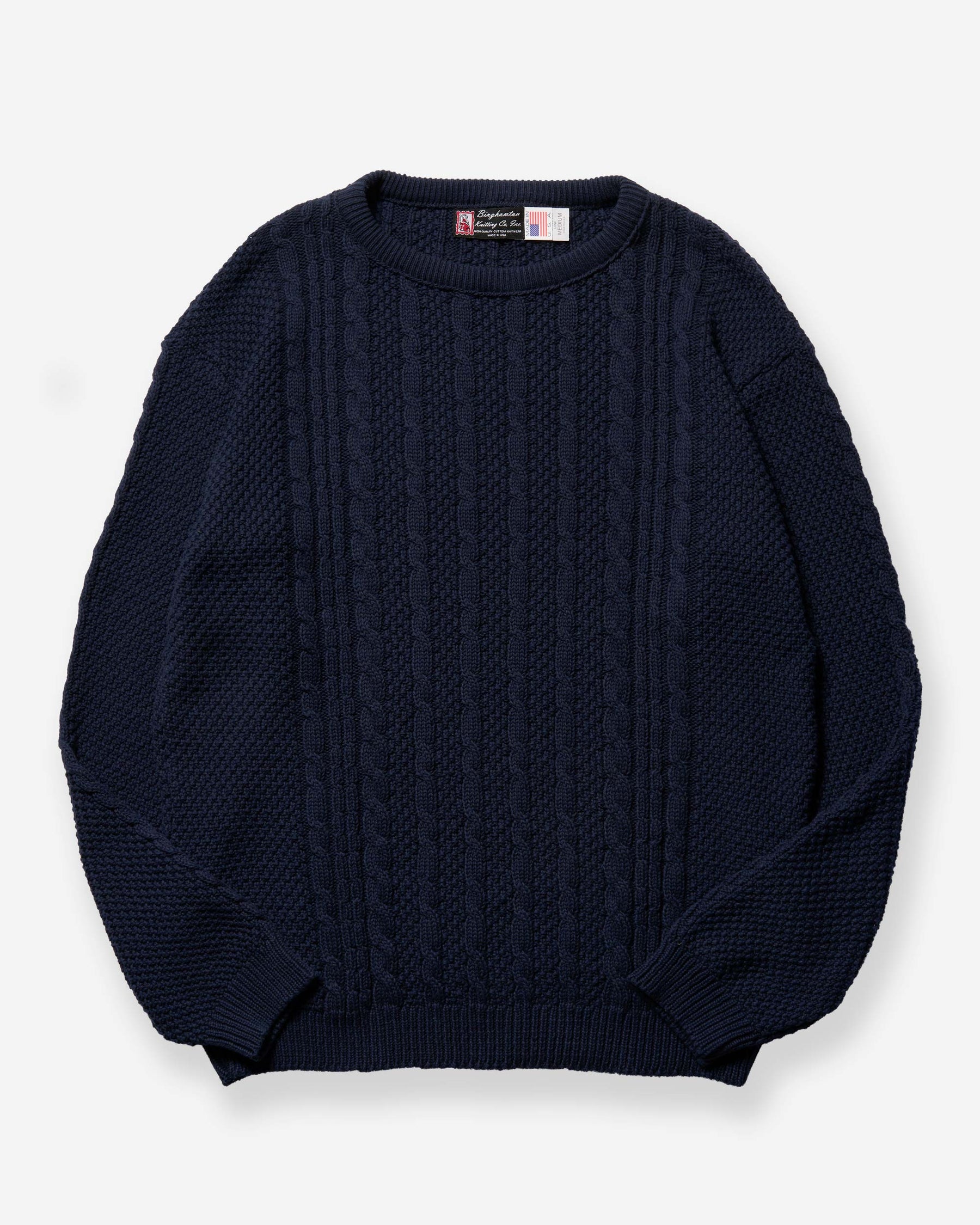 Fisherman Pullover - Navy