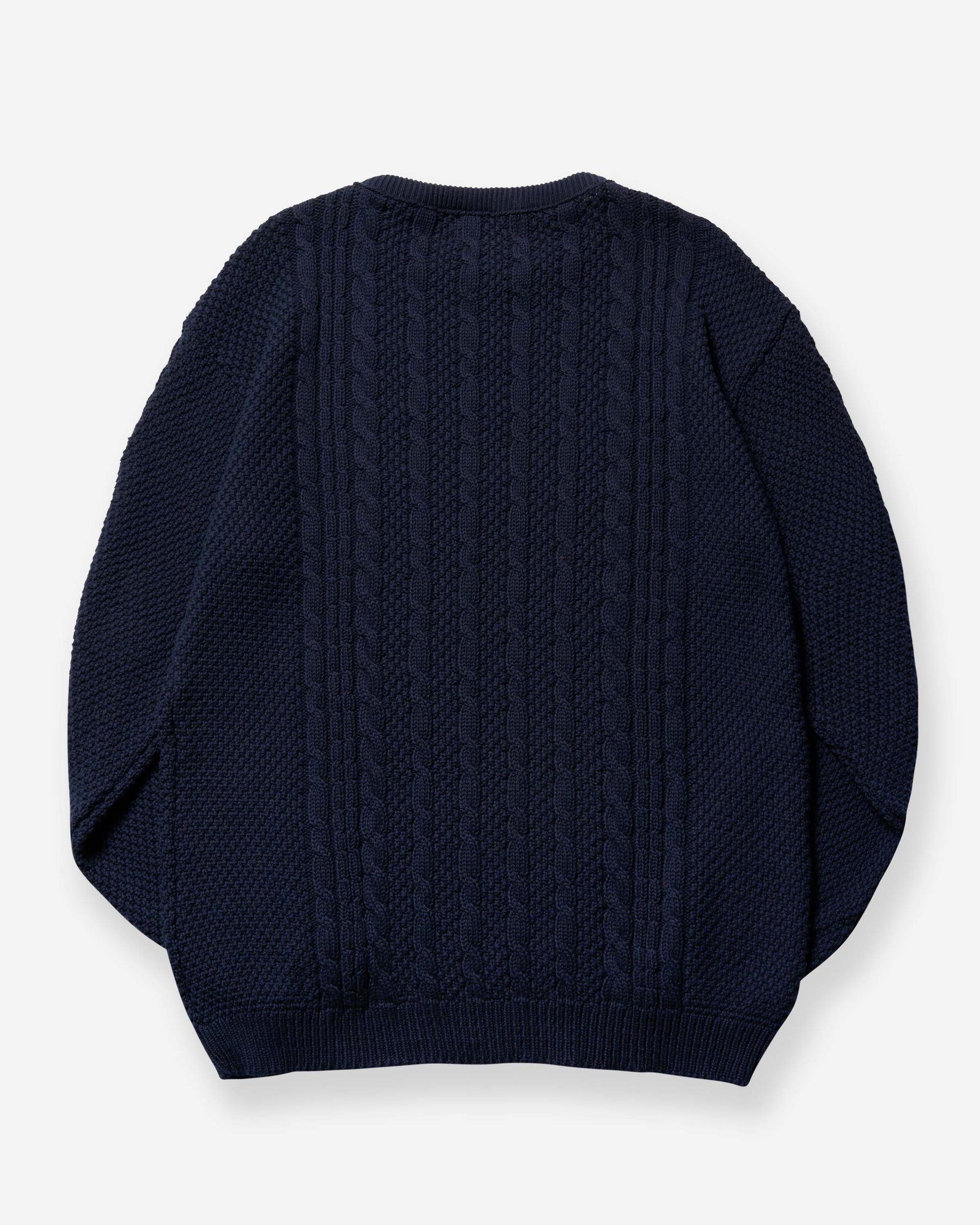 Fisherman Pullover - Navy