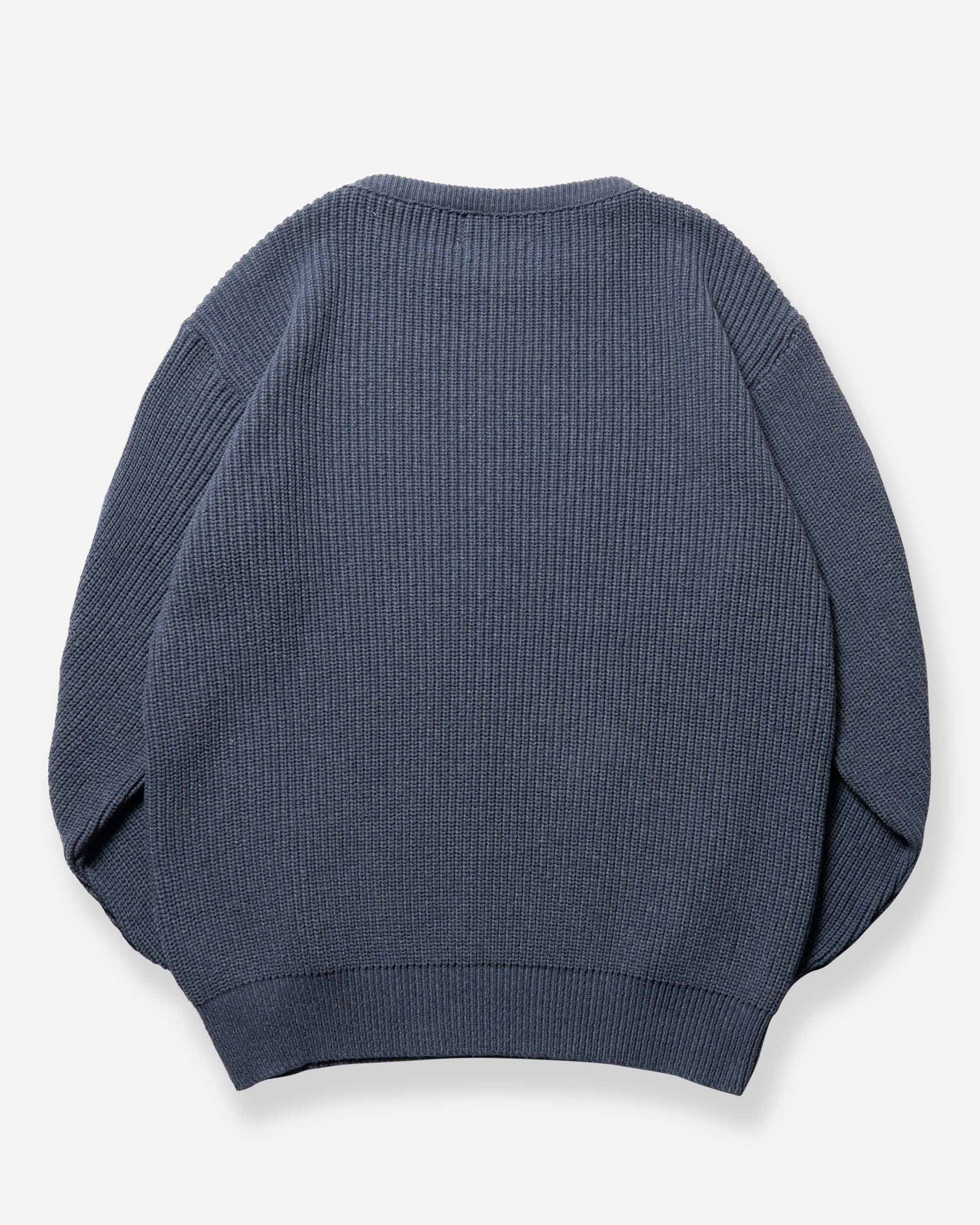 Shaker Crew Pullover - Jeans