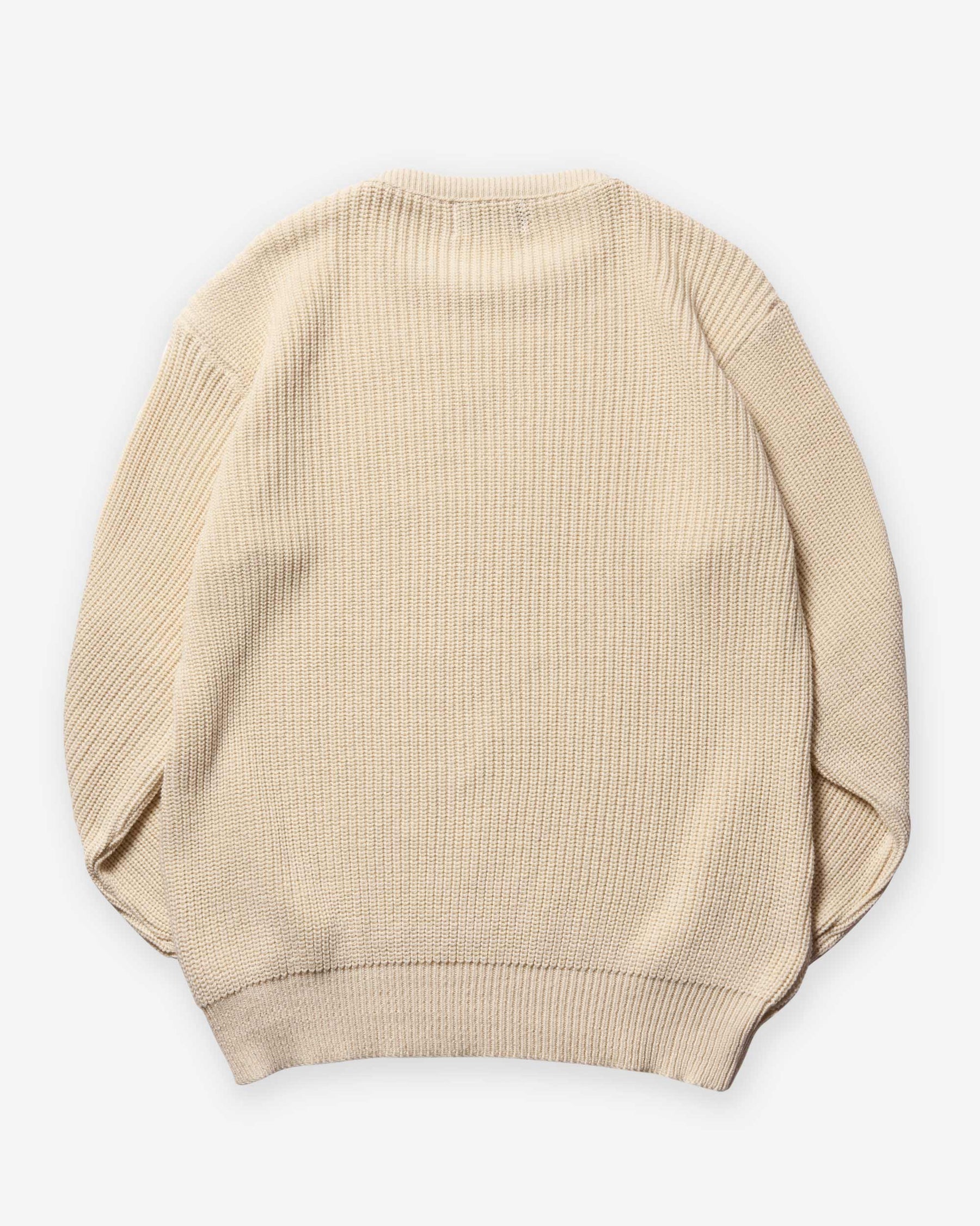 Shaker Crew Pullover - Natural