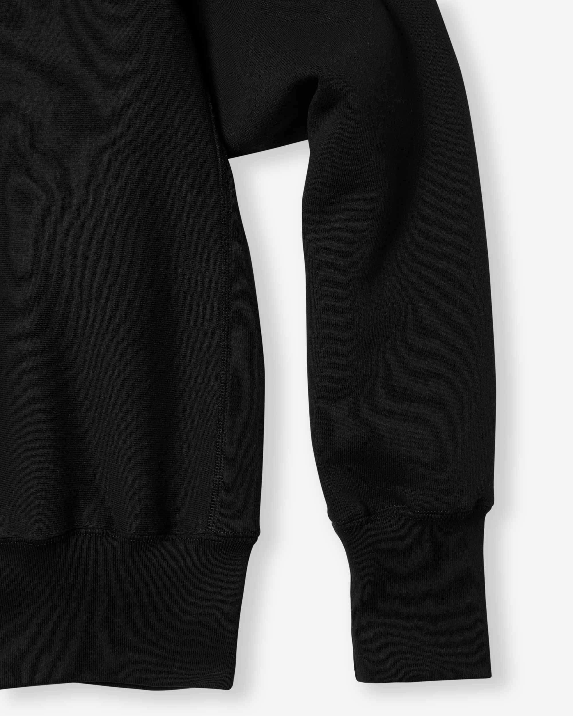 CROSS-KNIT® Crewneck Sweatshirt - Black – Rhythmic Tones