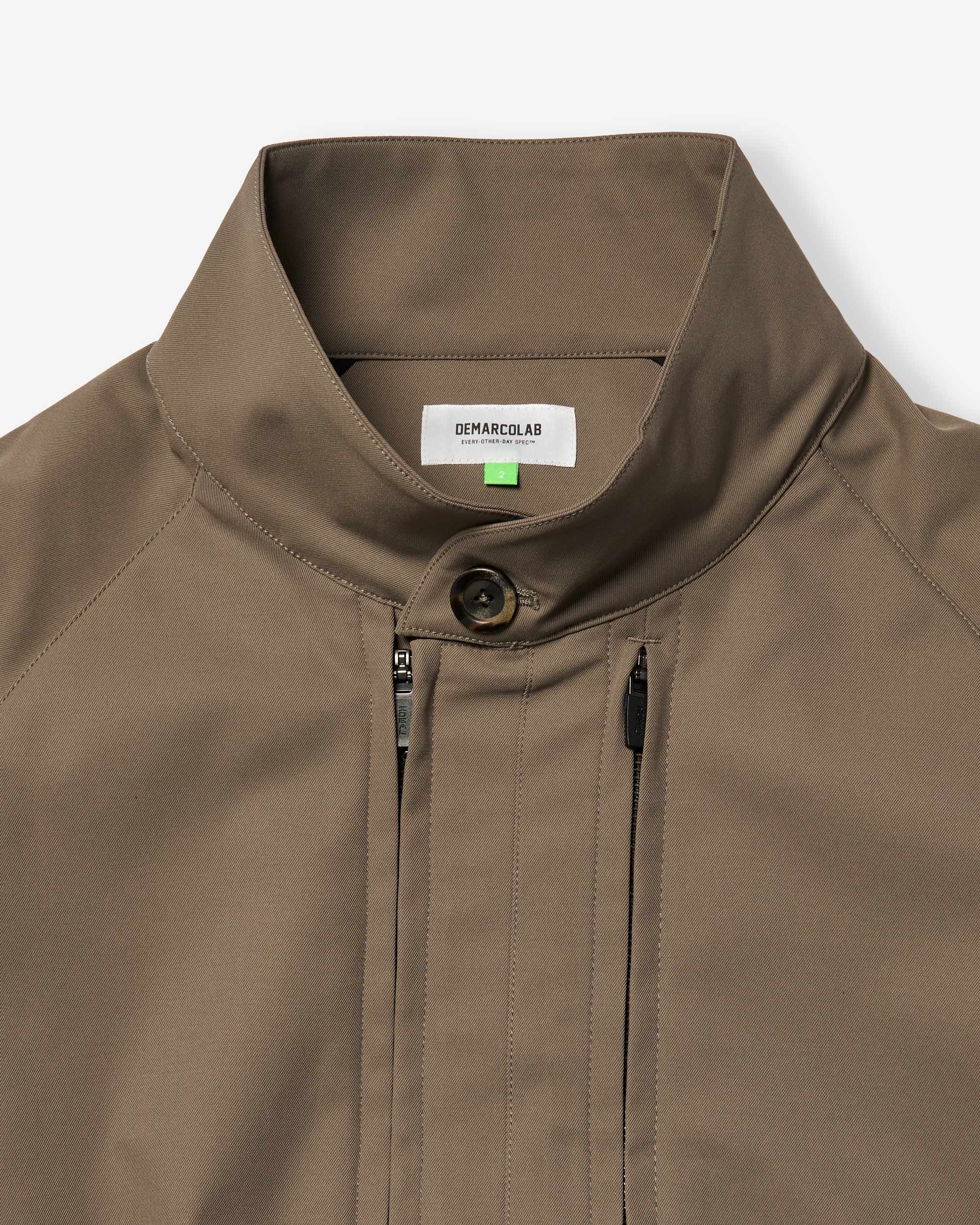 Solotex® 2-Zip Harrington Jkt - Coffee