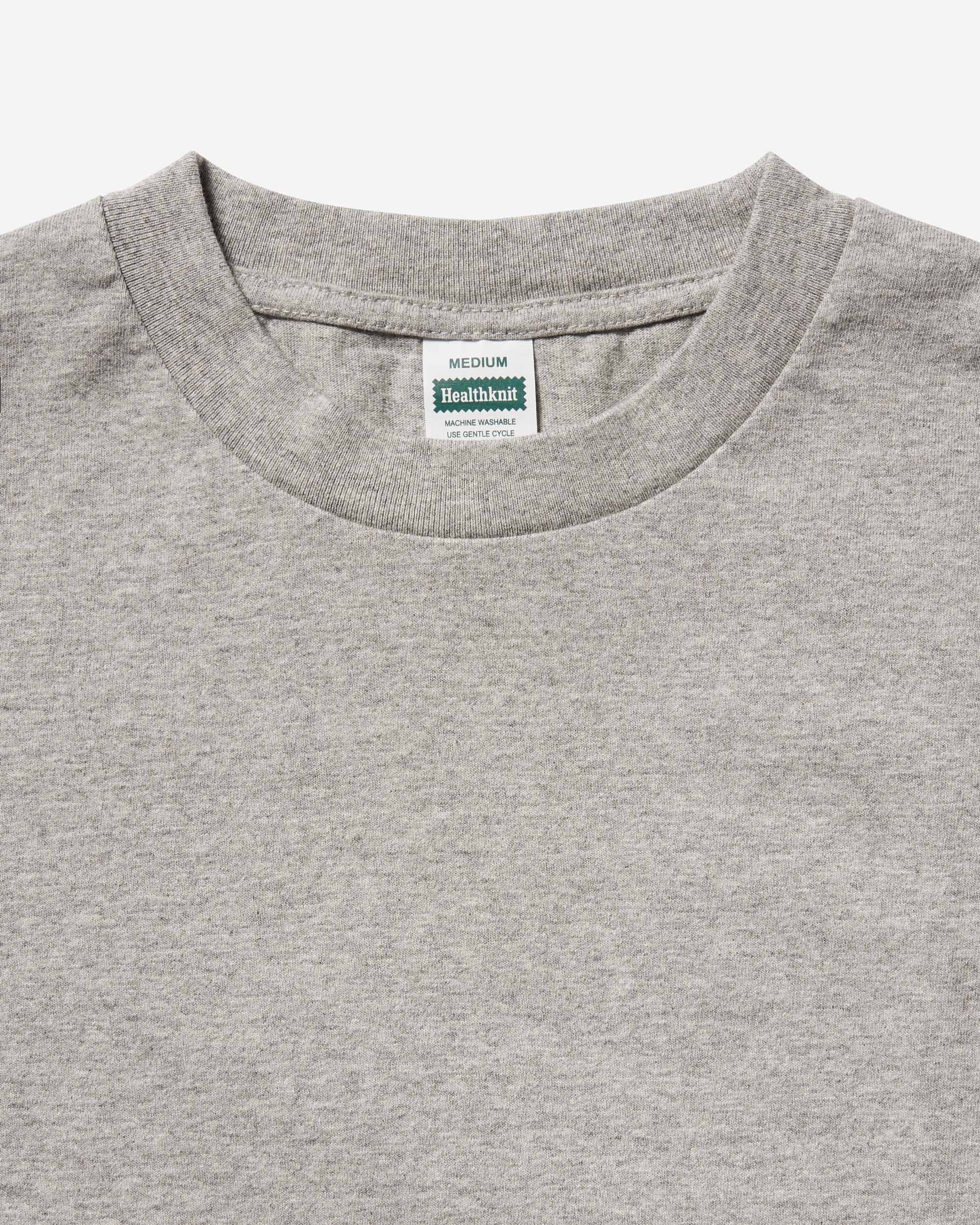 Made in USA Crew Neck S/S T-Shirt - Grey