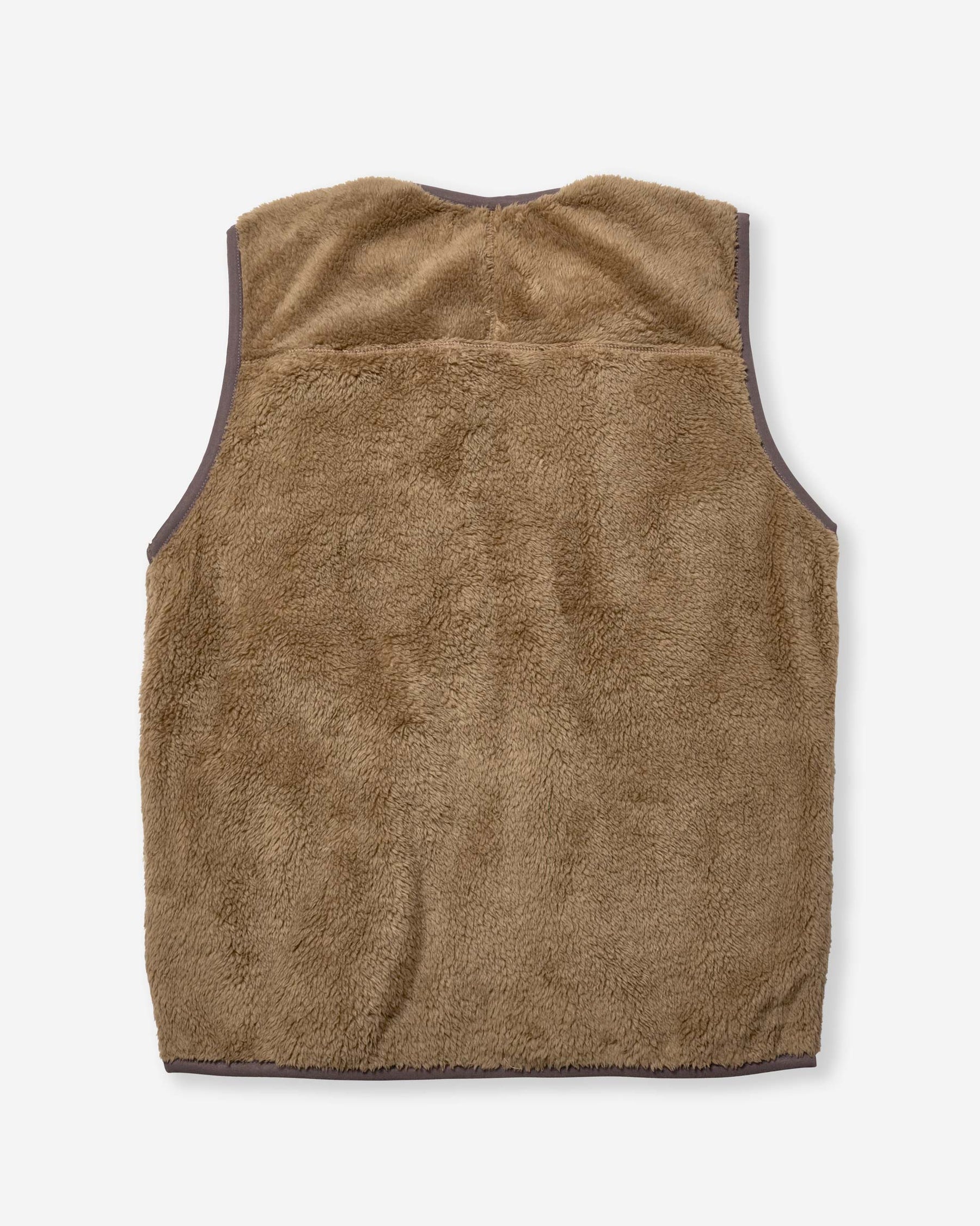 Sherpa Fleece Vest - Mocha