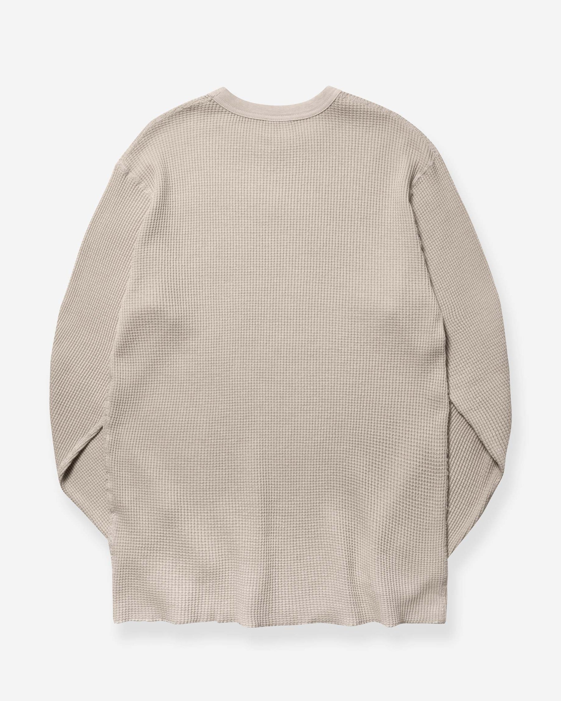 Thermal King Waffle Crewneck L/S - Light Grey