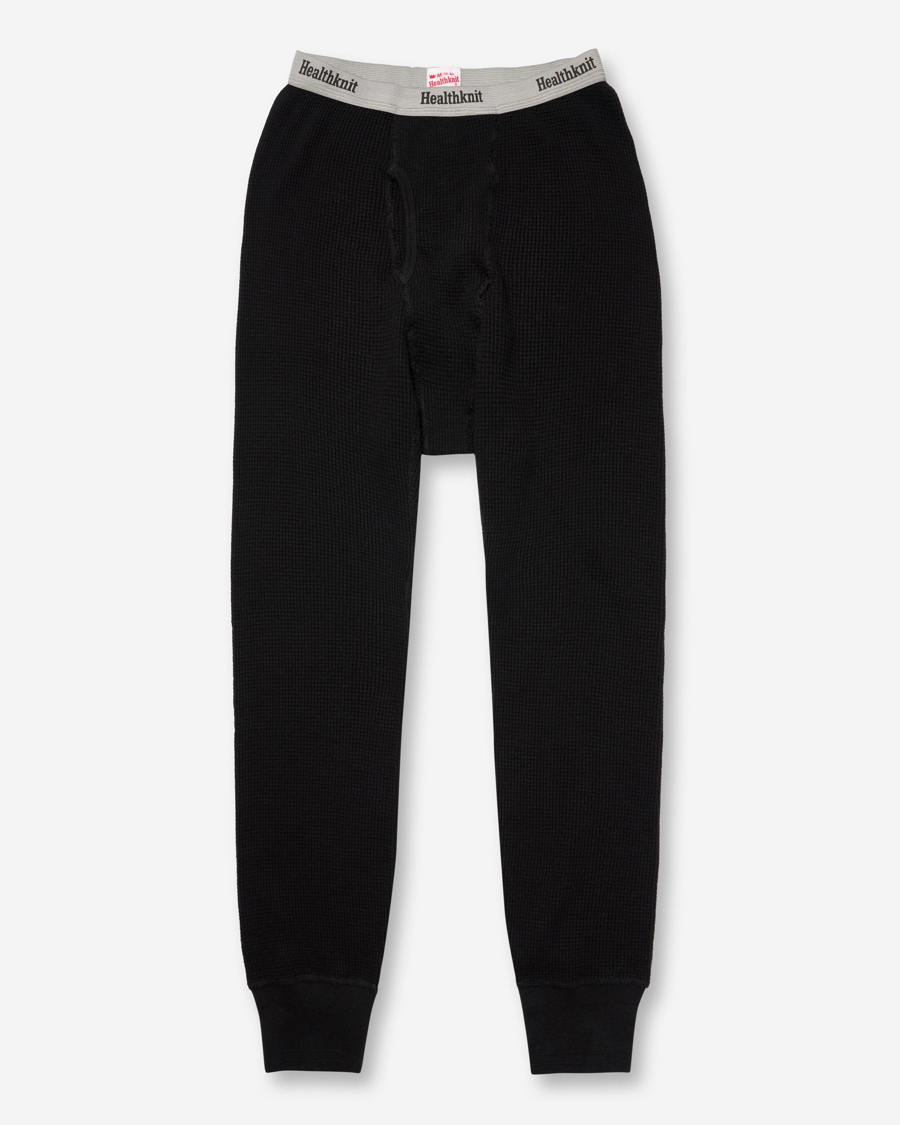 Thermal King Waffle Long Johns - Black