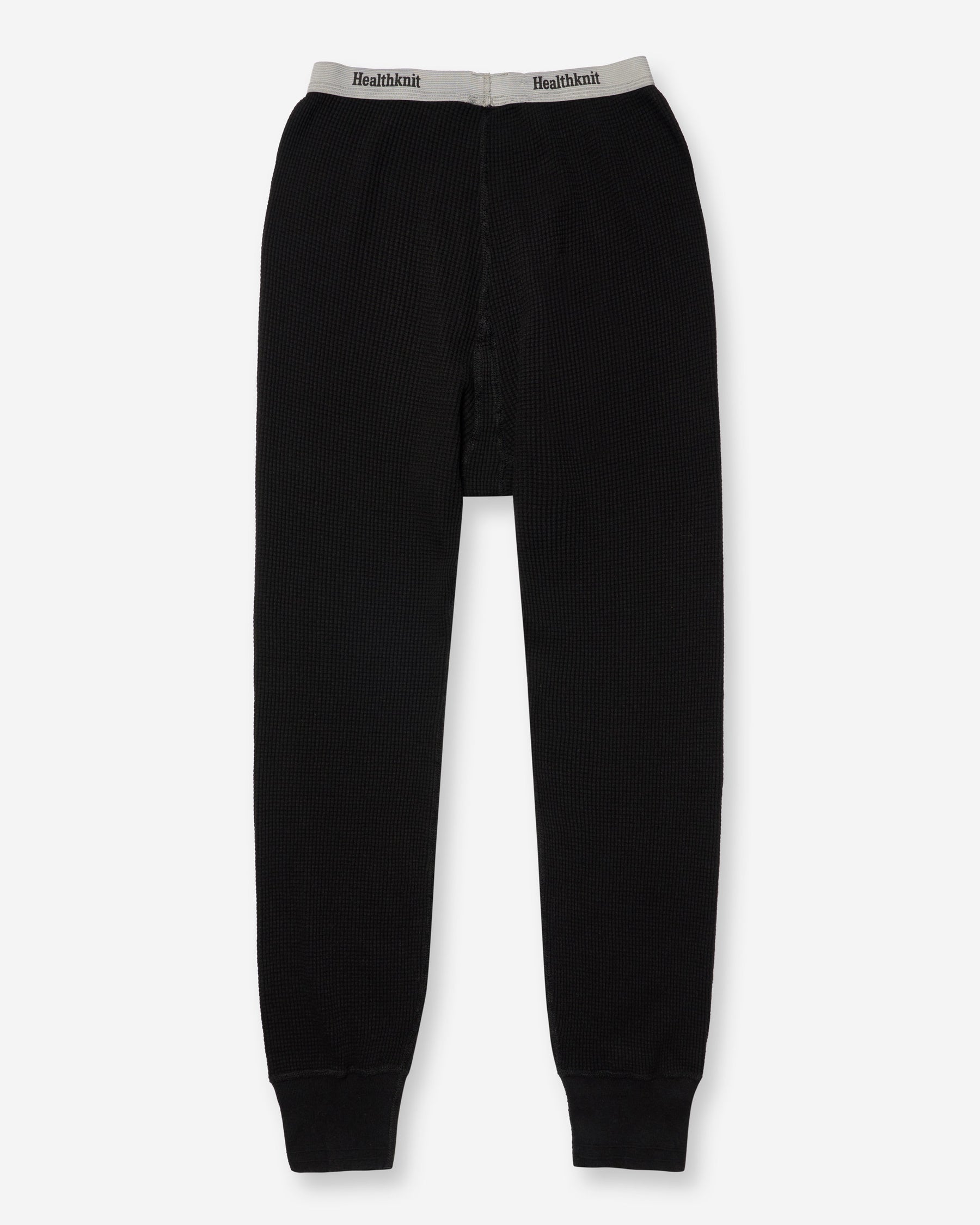 Thermal King Waffle Long Johns - Black