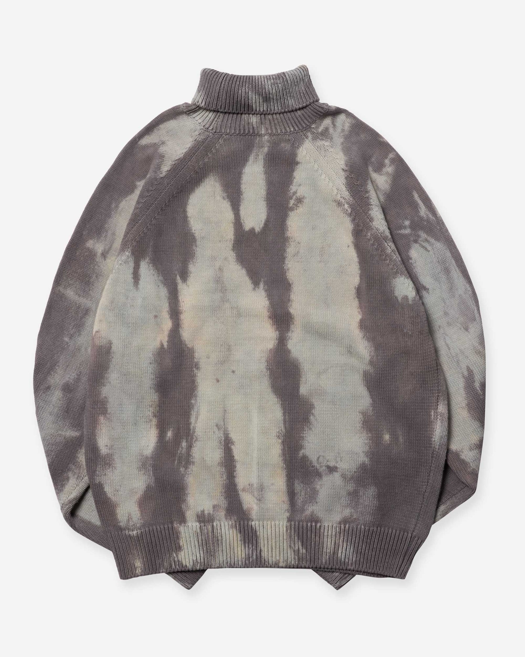 Boxer High Neck Knitted Sweater - Rhus Indigo Mint
