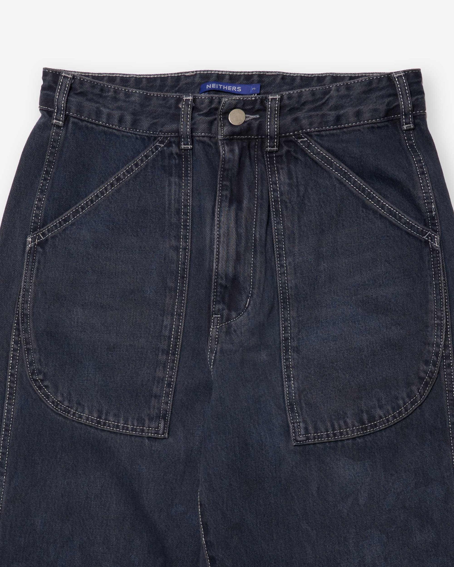 Reimagined Frontman Denim Pants - Bleached Rhus