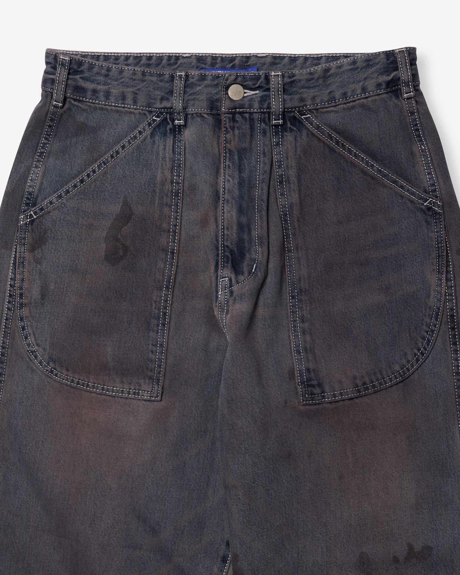 Reimagined Frontman Denim Pants - Rhus Indigo