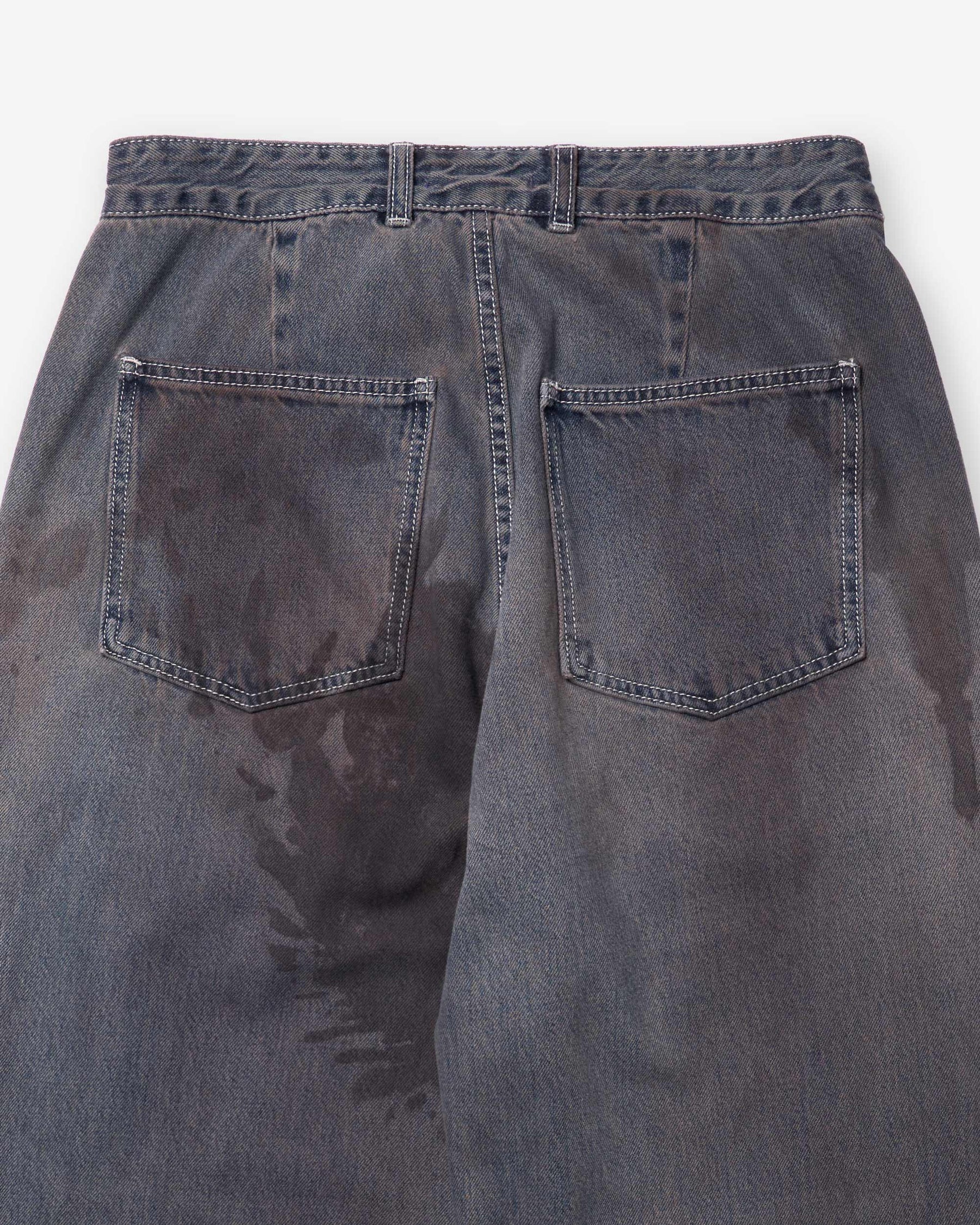 Reimagined Frontman Denim Pants - Rhus Indigo