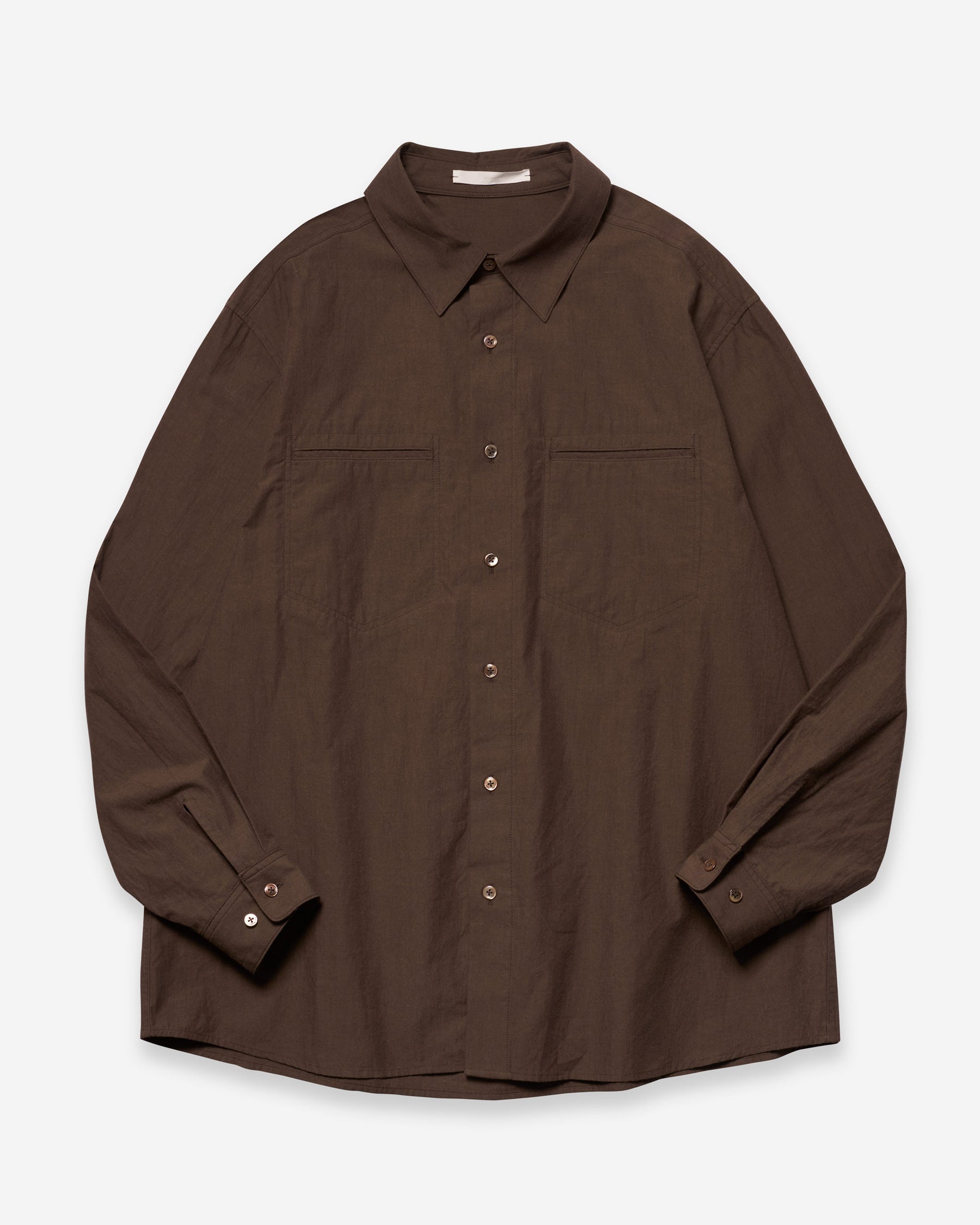 Chambray Wayfarer Shirt - Cacao Brown