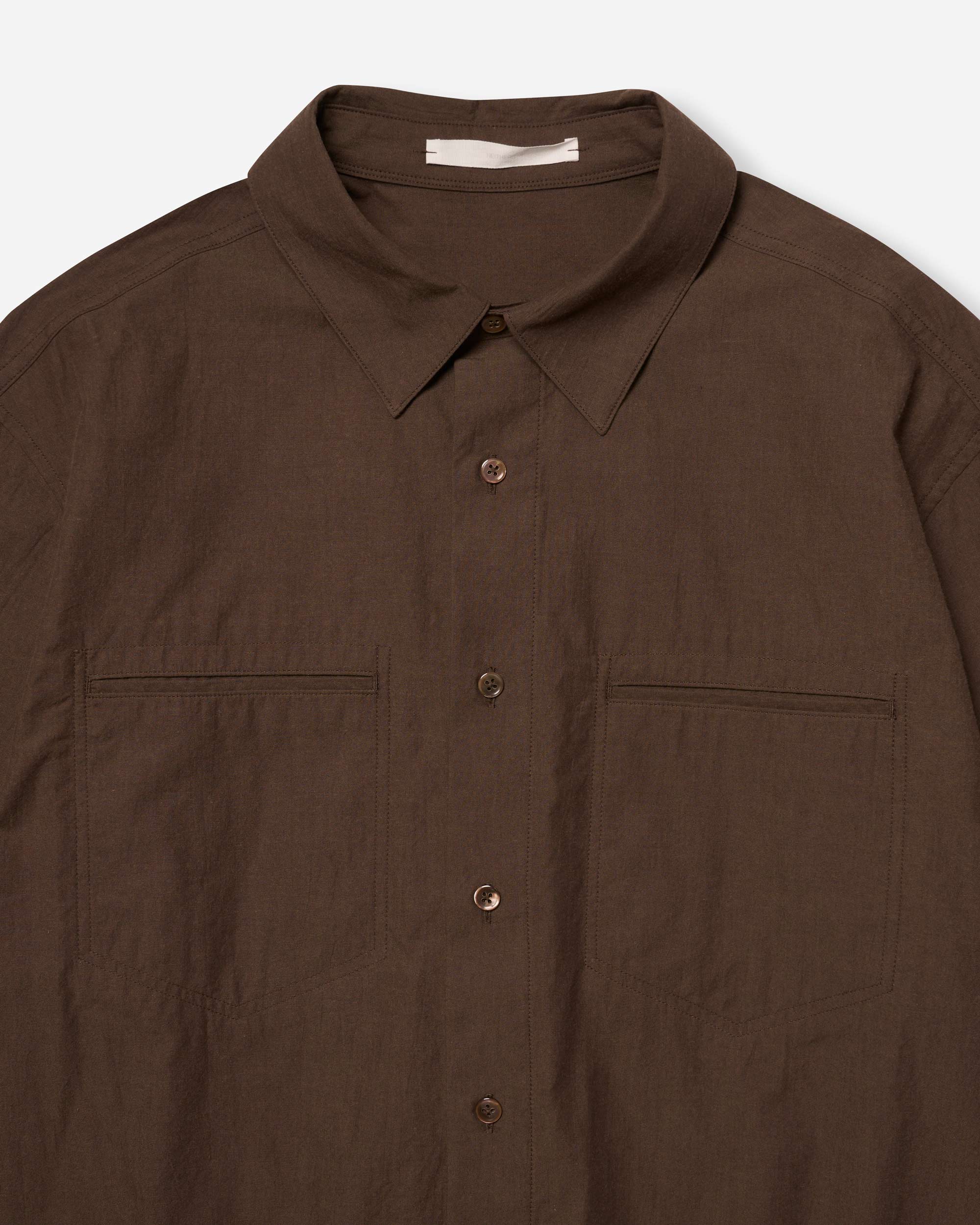 Chambray Wayfarer Shirt - Cacao Brown