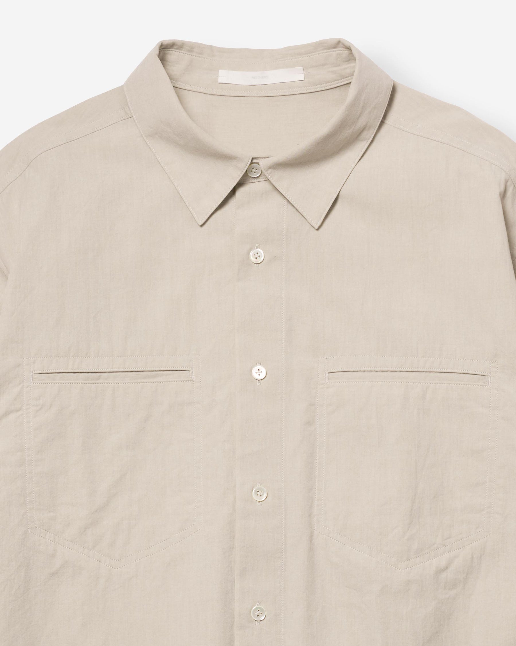 Chambray Wayfarer Shirt - Dusty Stone