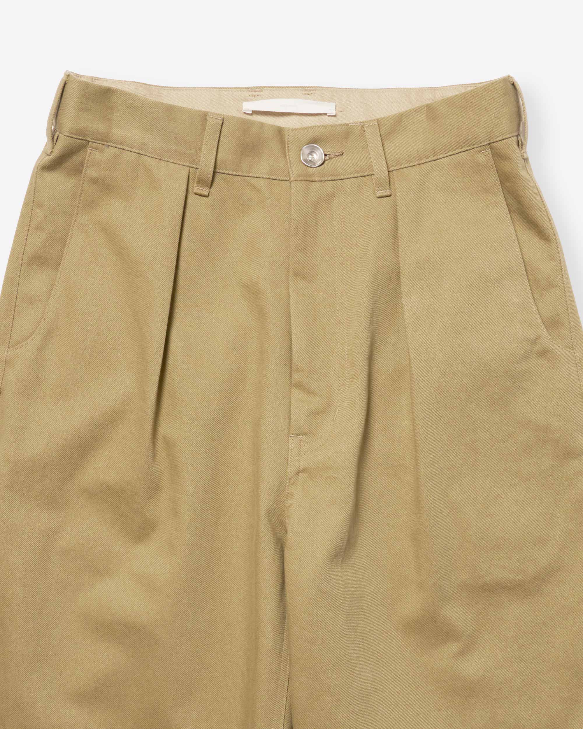 Pigment Dyed Drill Pants - Sage Sand