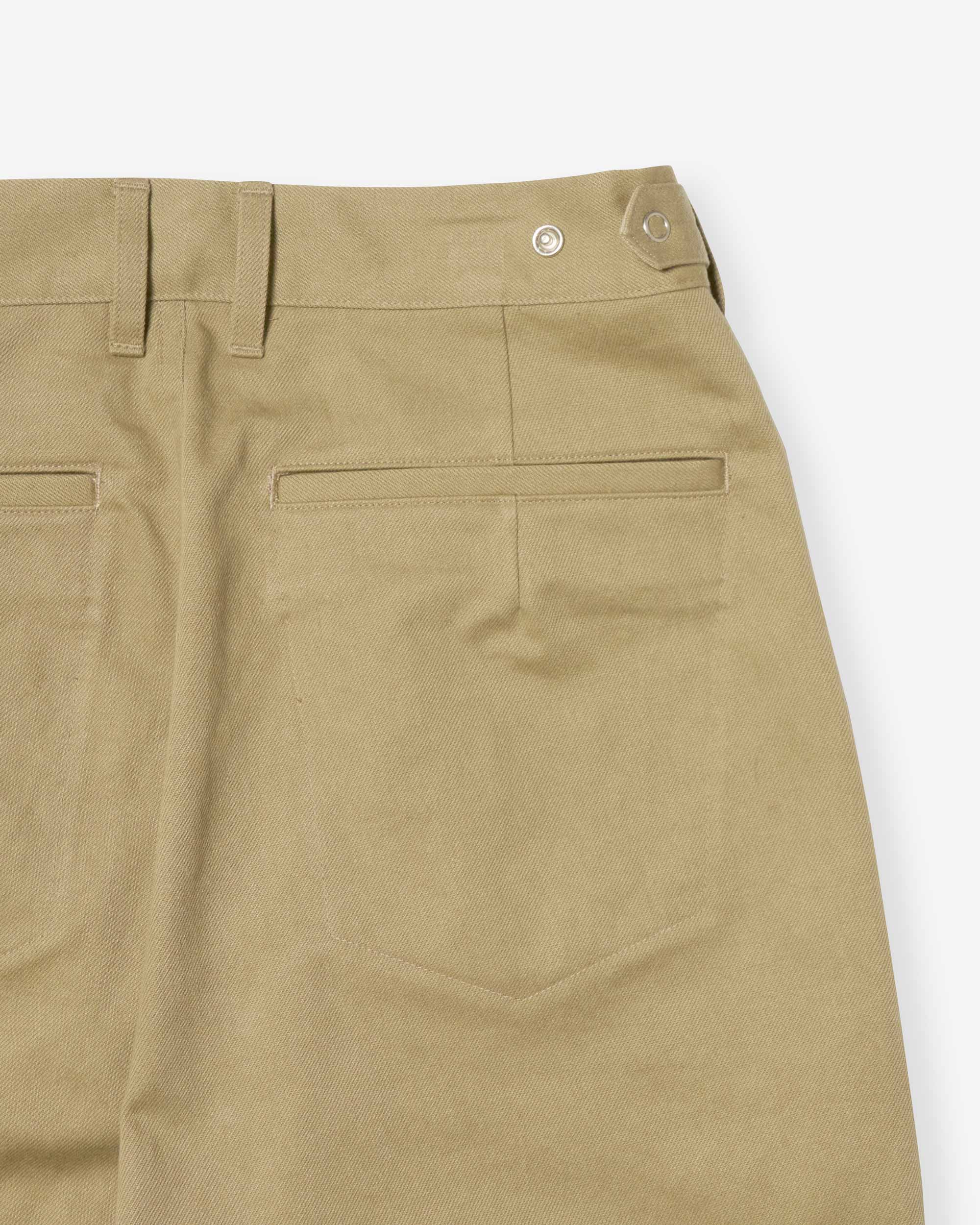 Pigment Dyed Drill Pants - Sage Sand