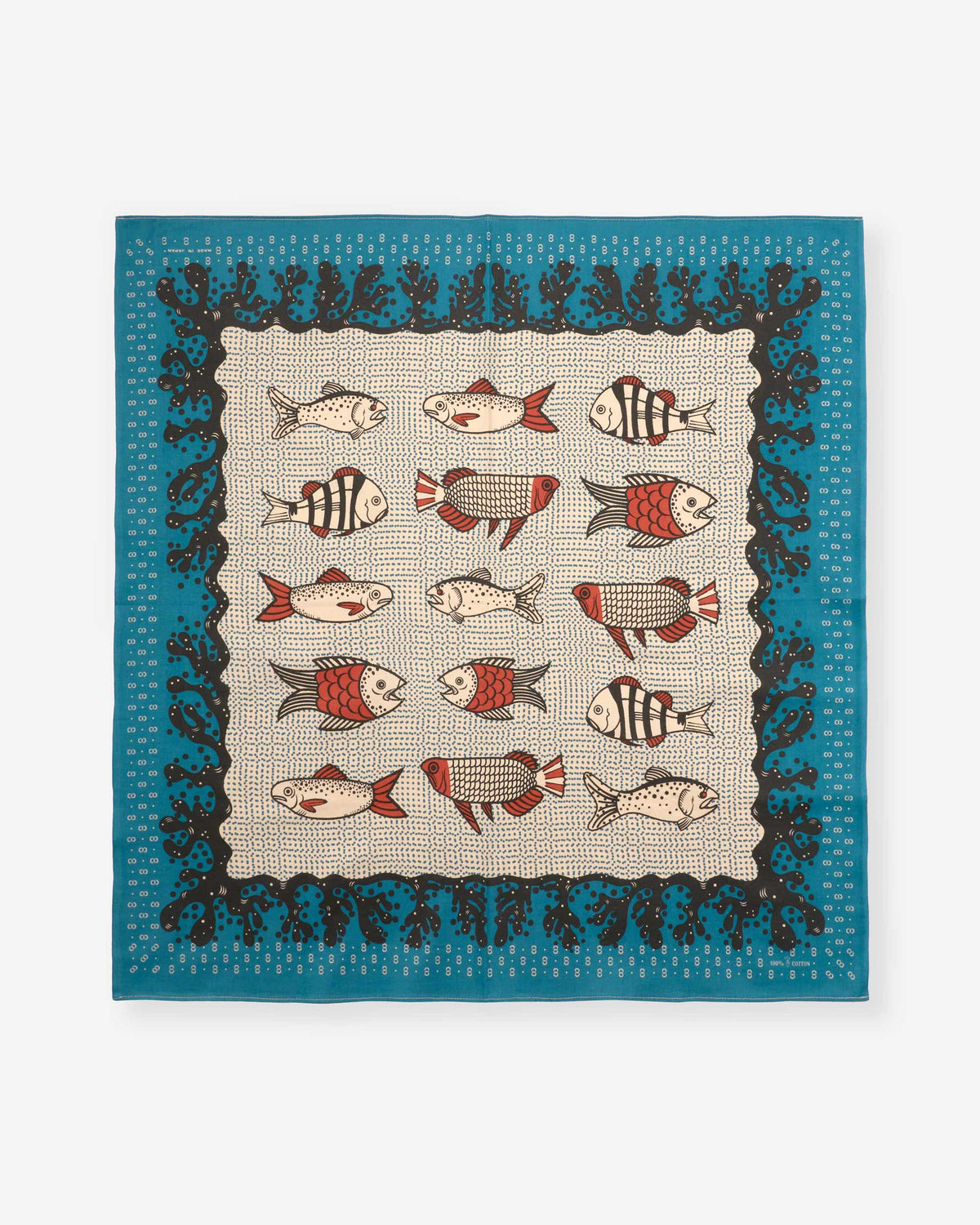 Sakana Bandana - Mosaic Tile