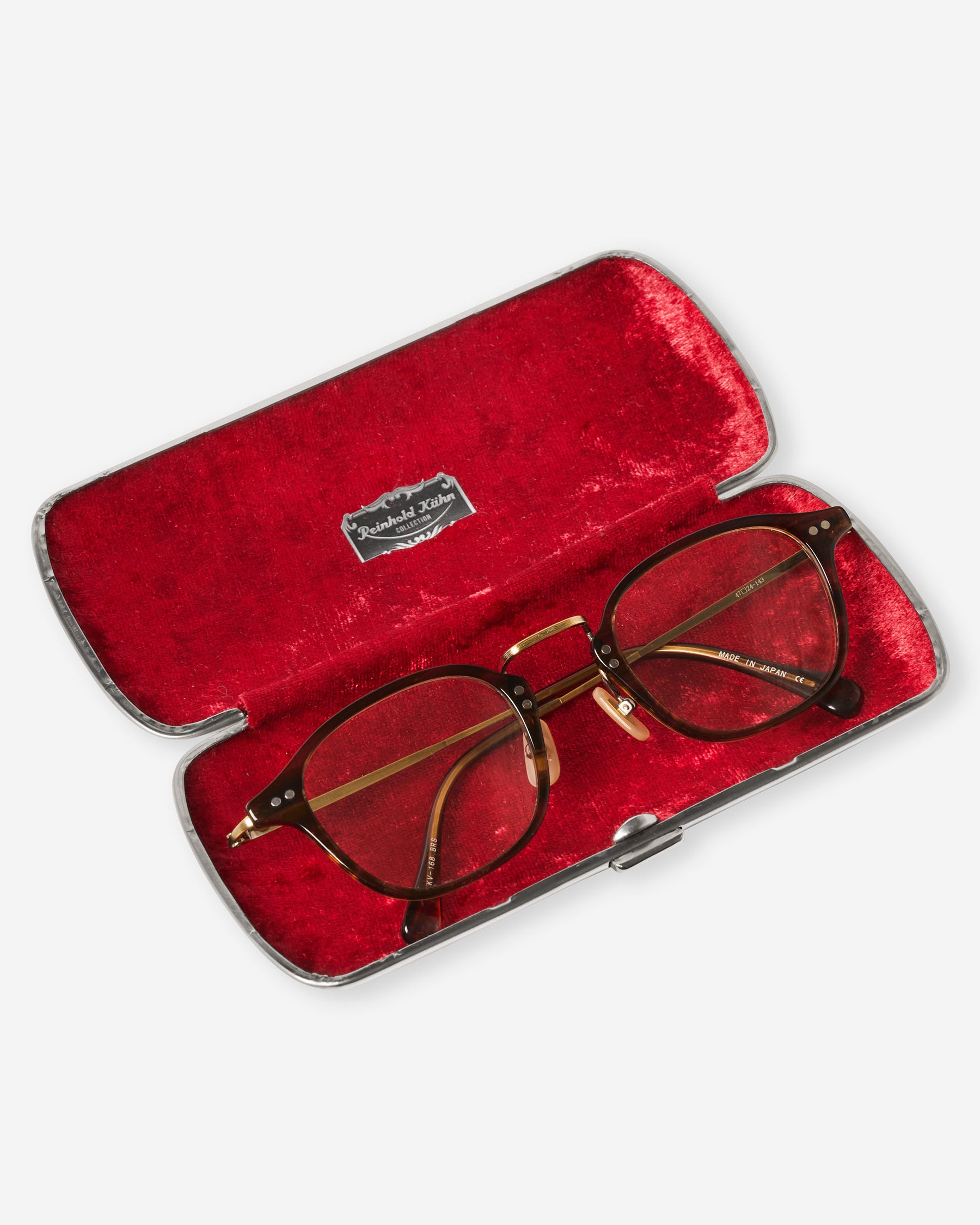 Aluminum Eyewear Case (9100085) - Red
