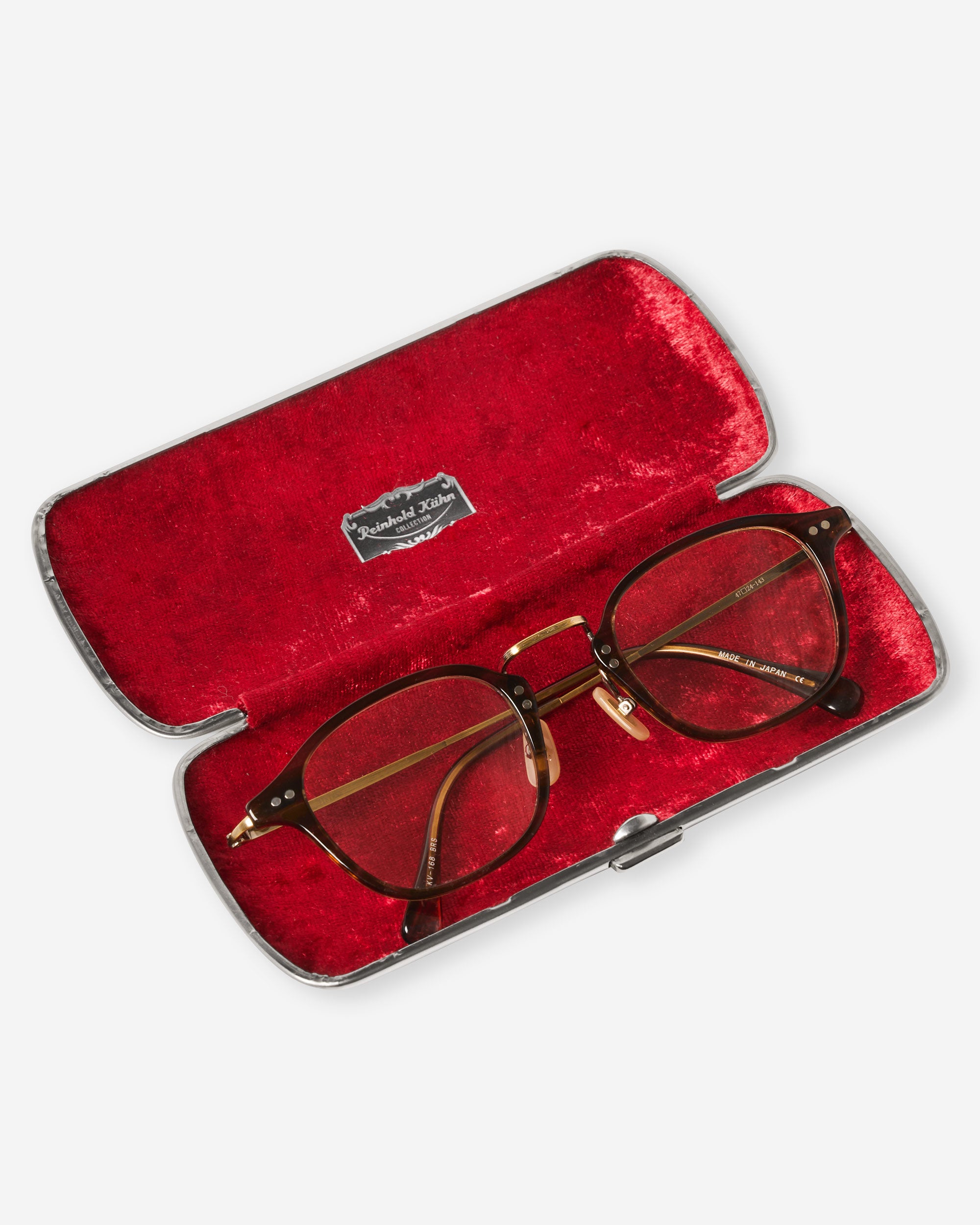 Aluminum Eyewear Case (9100088) - Red