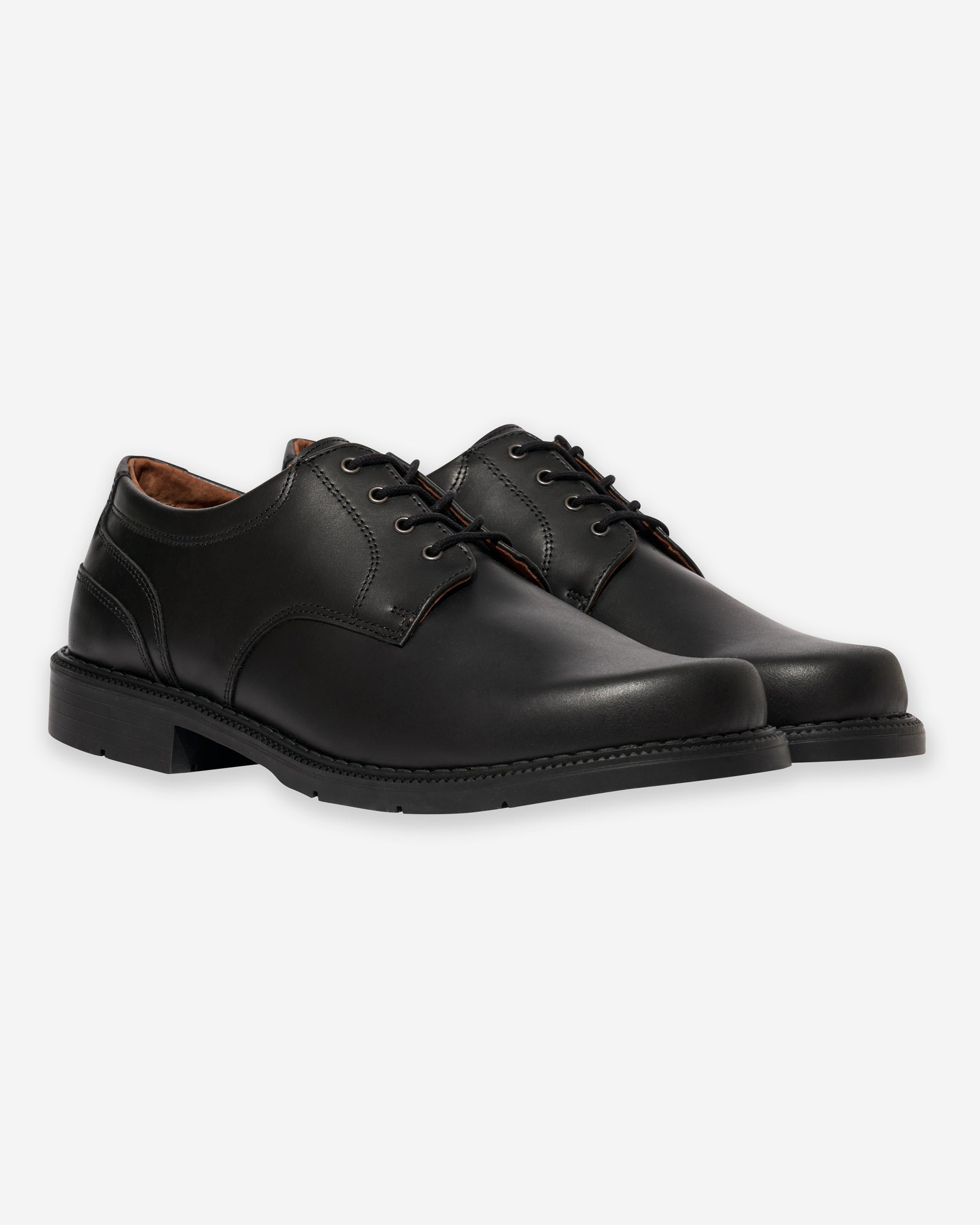 Austrian Military Officer Shoes - Black (600-S)