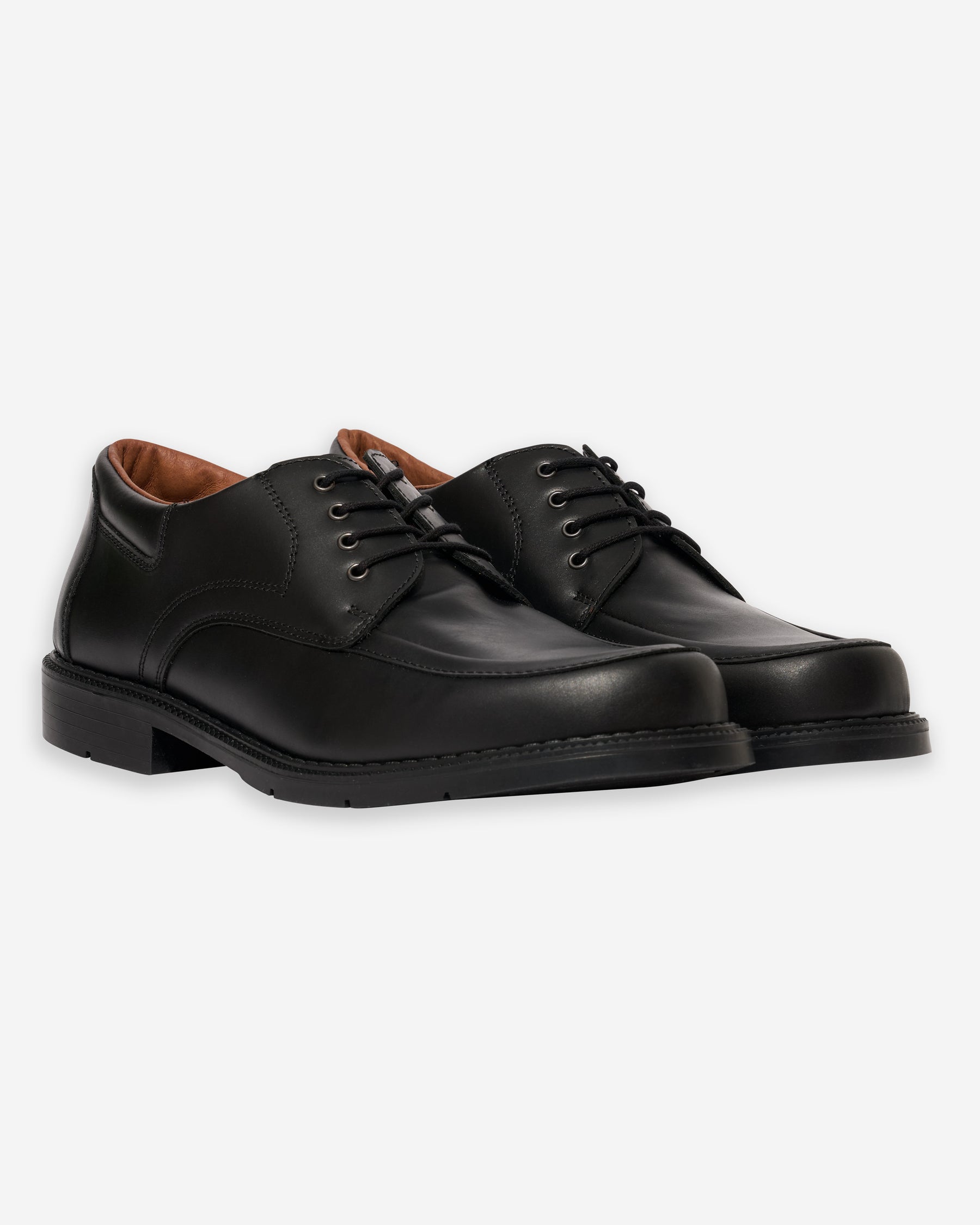 Italian Military Officer Shoes - Black (627-S)