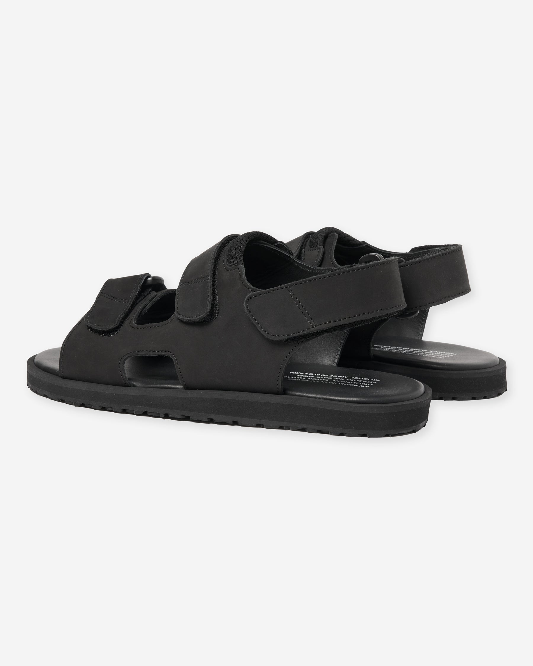 British Military Sandal - Black/ Nubuck (1837NL)