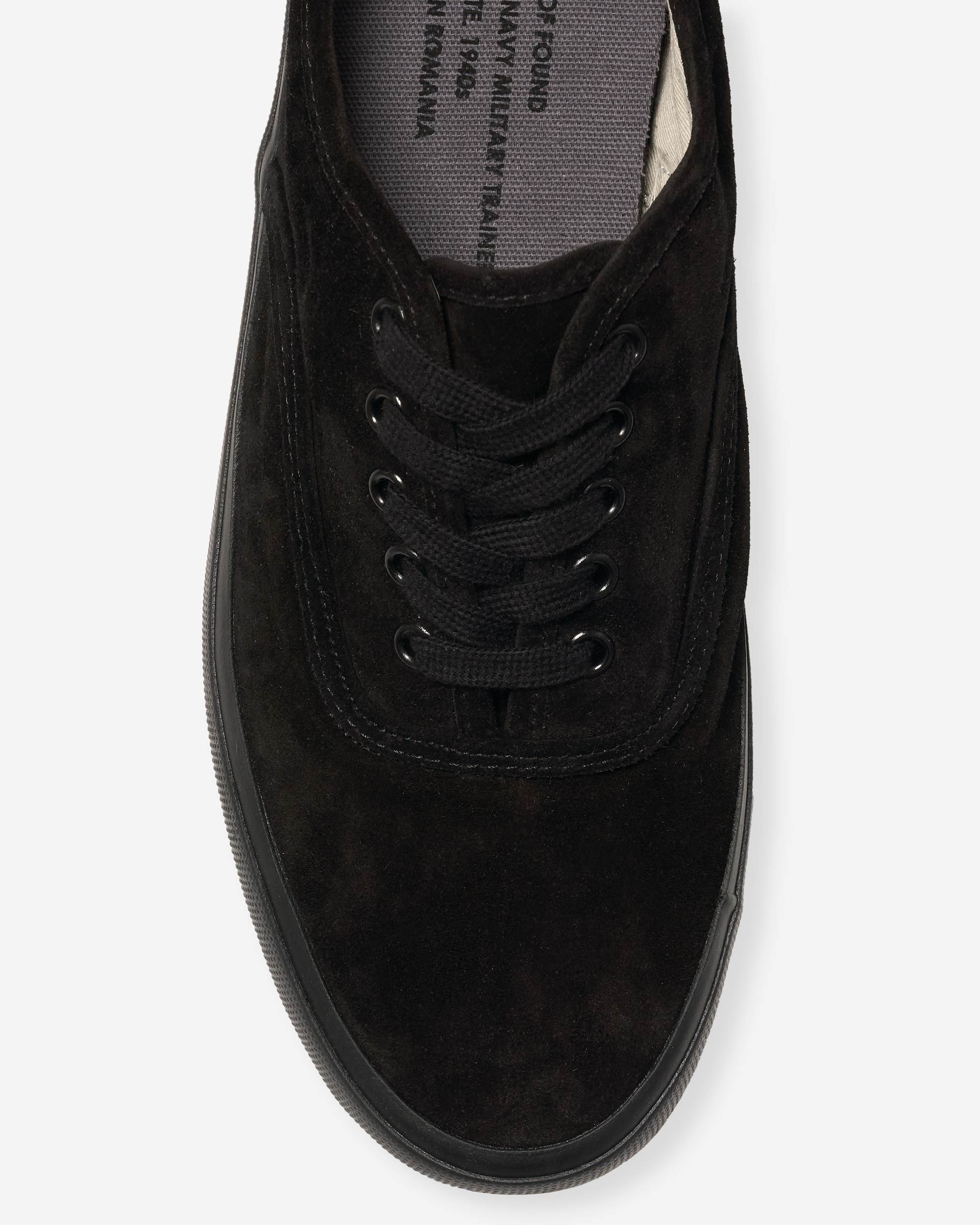 US Navy Military Trainer- Black Suede (5851S)
