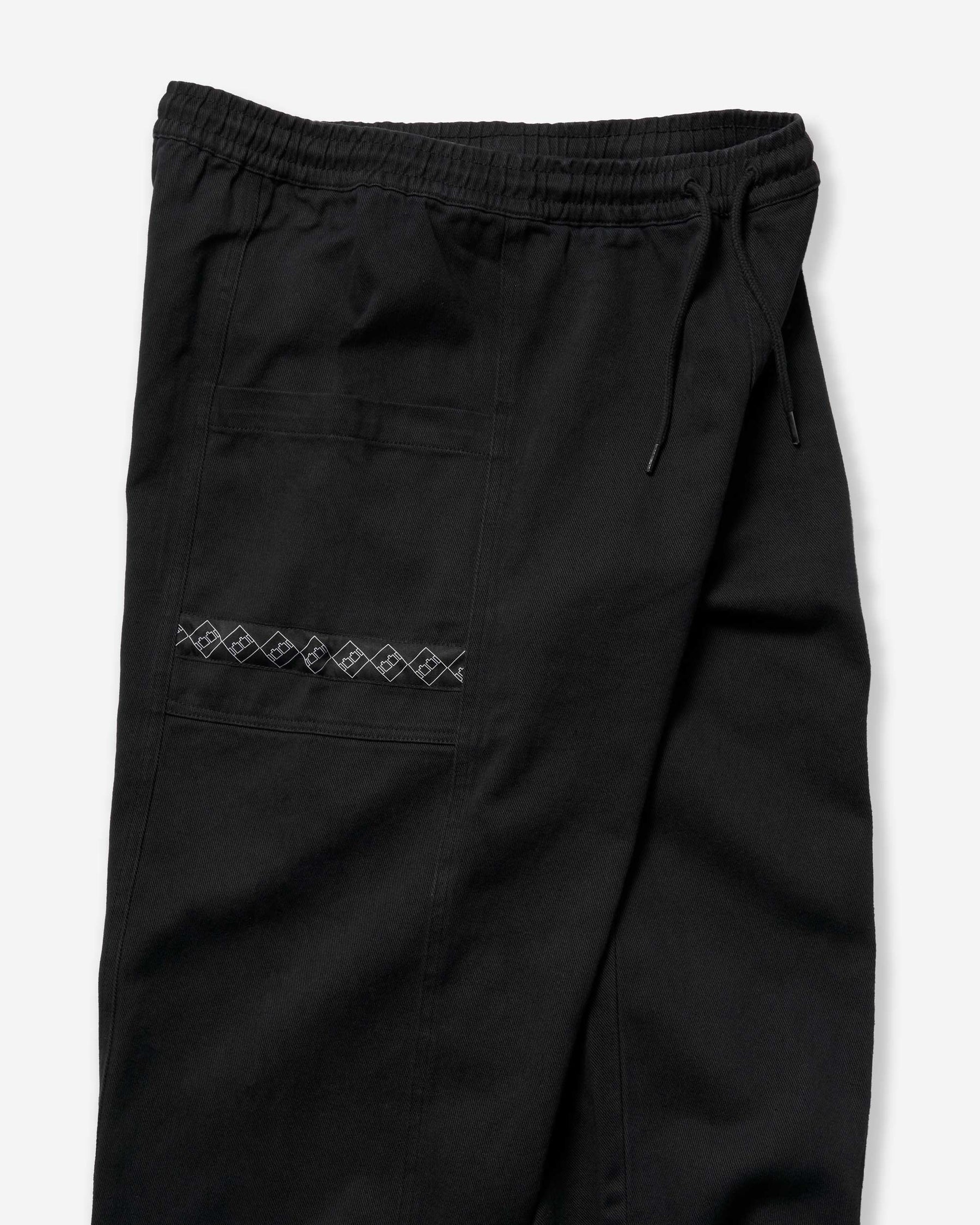 Tape Pocket Trousers - Black