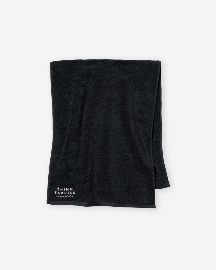 TIP TOP 365 Face Towel - Black