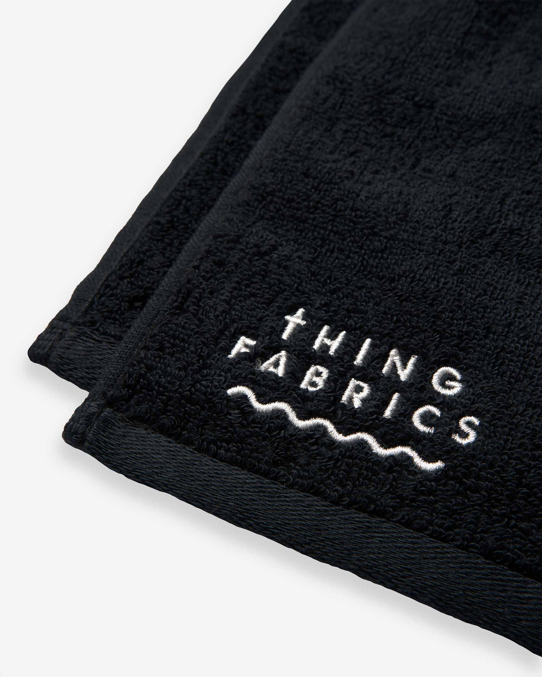 TIP TOP 365 Face Towel - Black