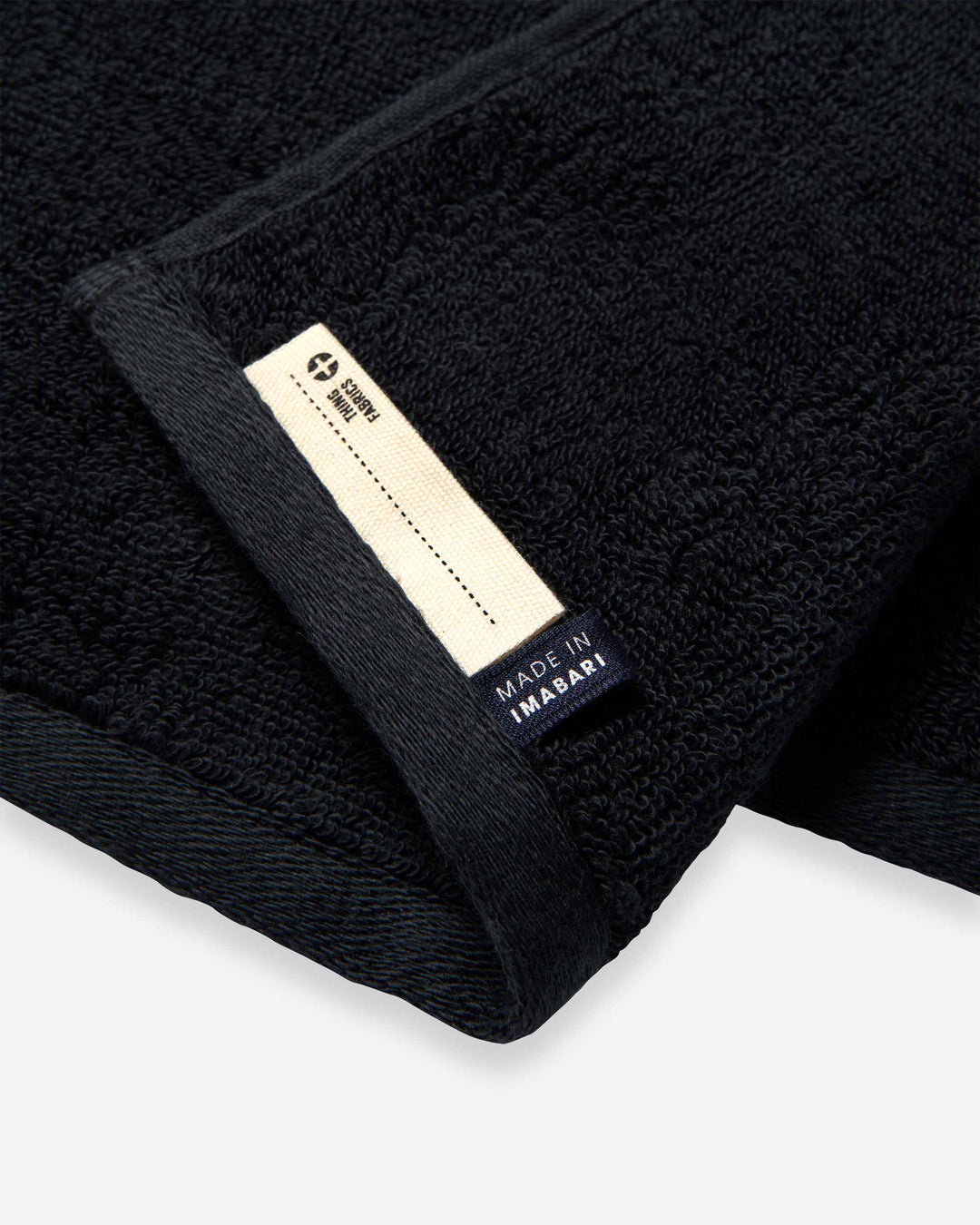 TIP TOP 365 Face Towel - Black