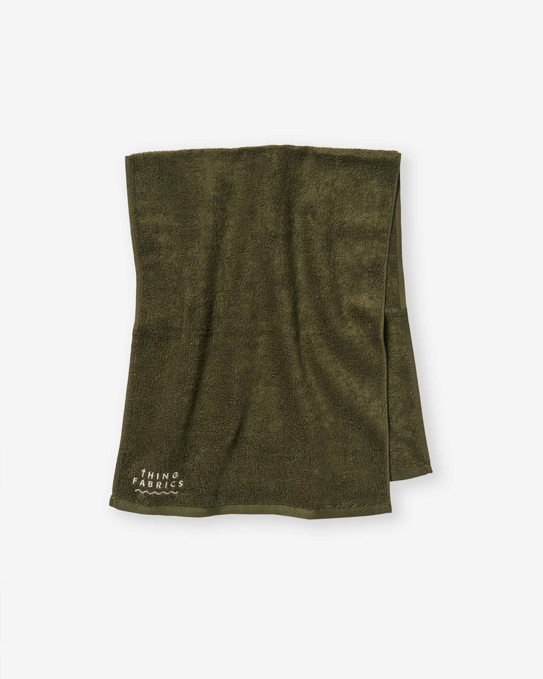 TIP TOP 365 Face Towel - Olive Green