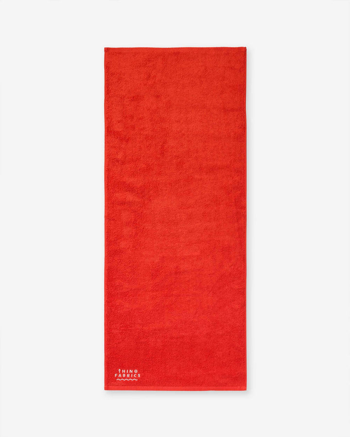 TIP TOP 365 Face Towel - Red