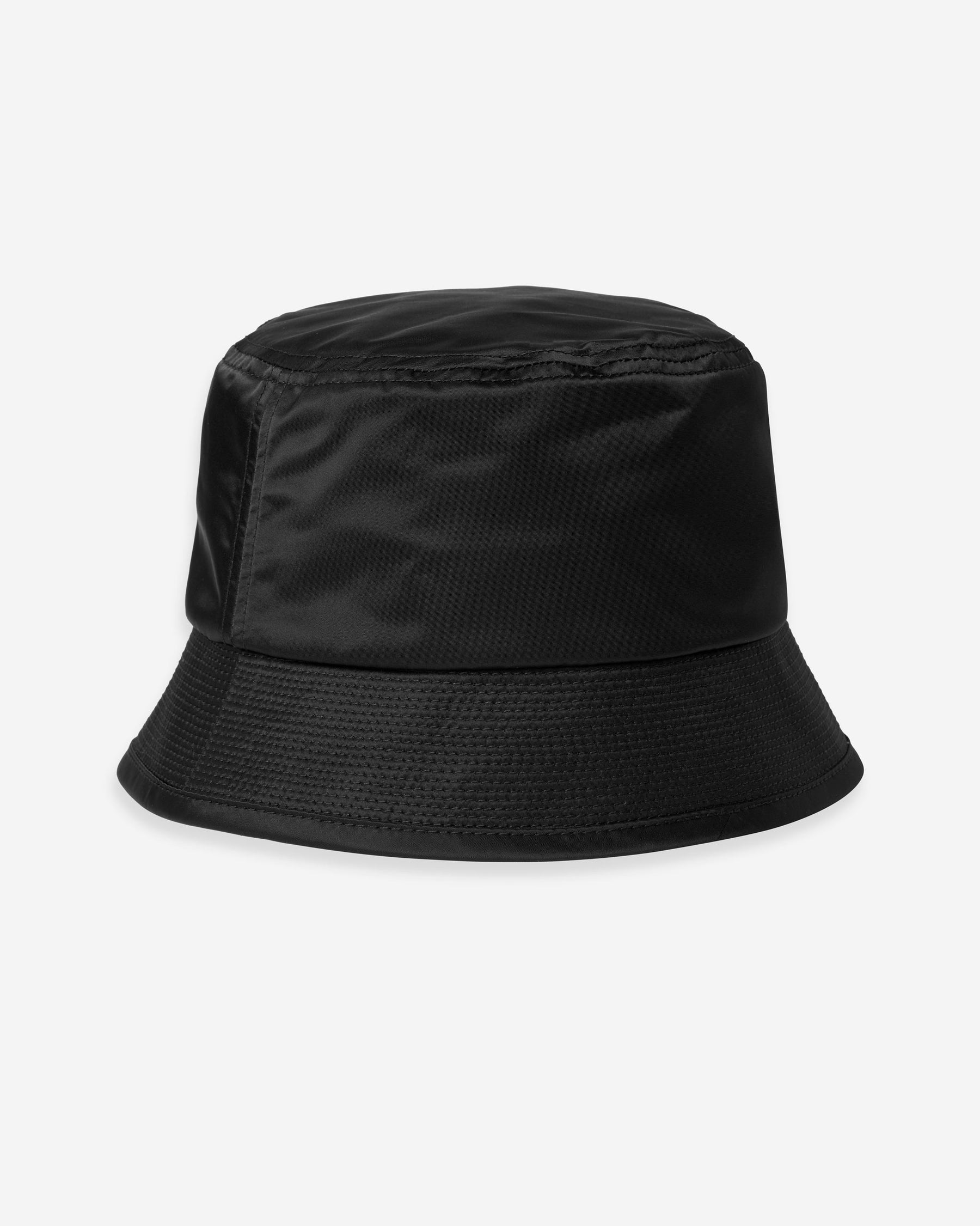 Military Nylon Twill Bucket Hat - Black