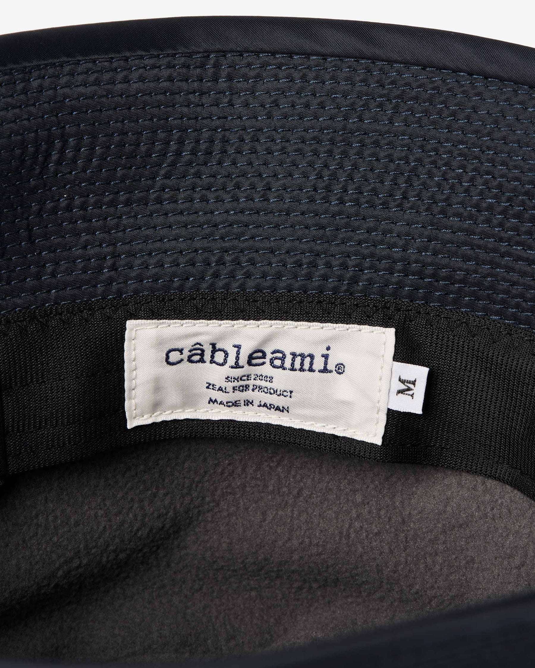 Military Nylon Twill Bucket Hat - Navy